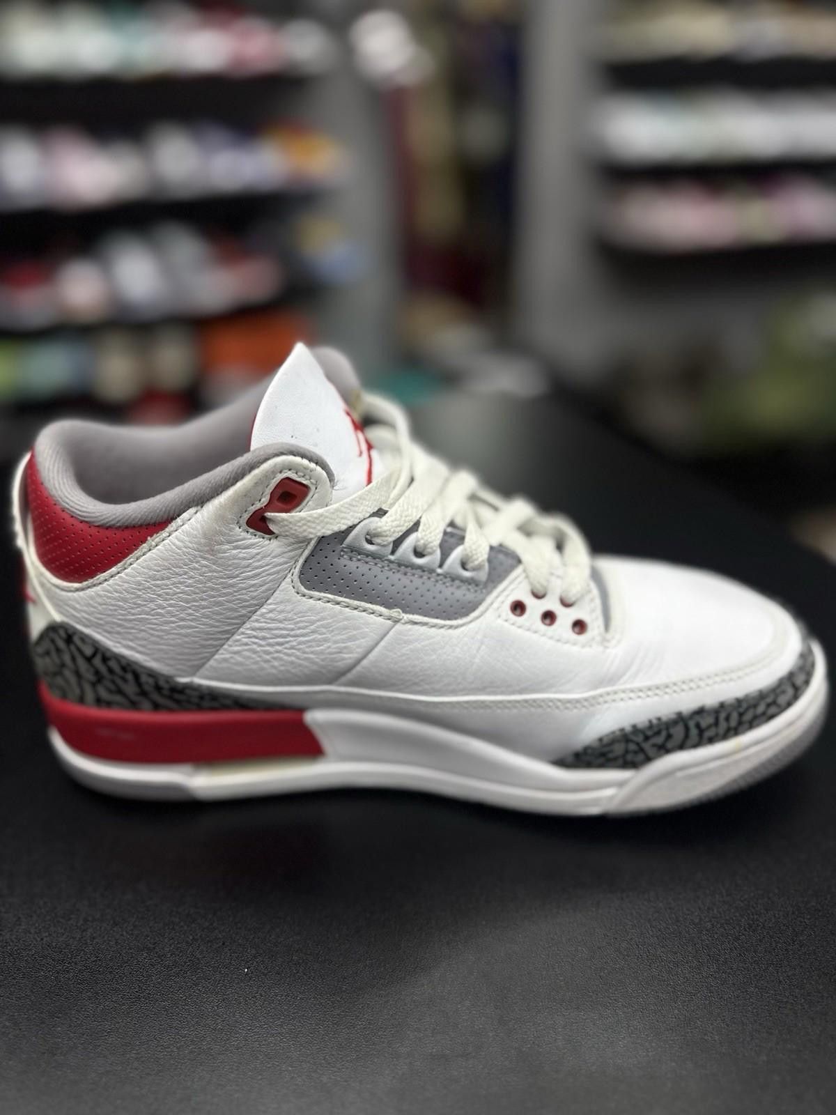 Jordan Brand Nike Air Jordan 3 Retro Fire Red Size 8.5 DN3707-160 OG Size US 8.5 / EU 41-42 - 6 Thumbnail