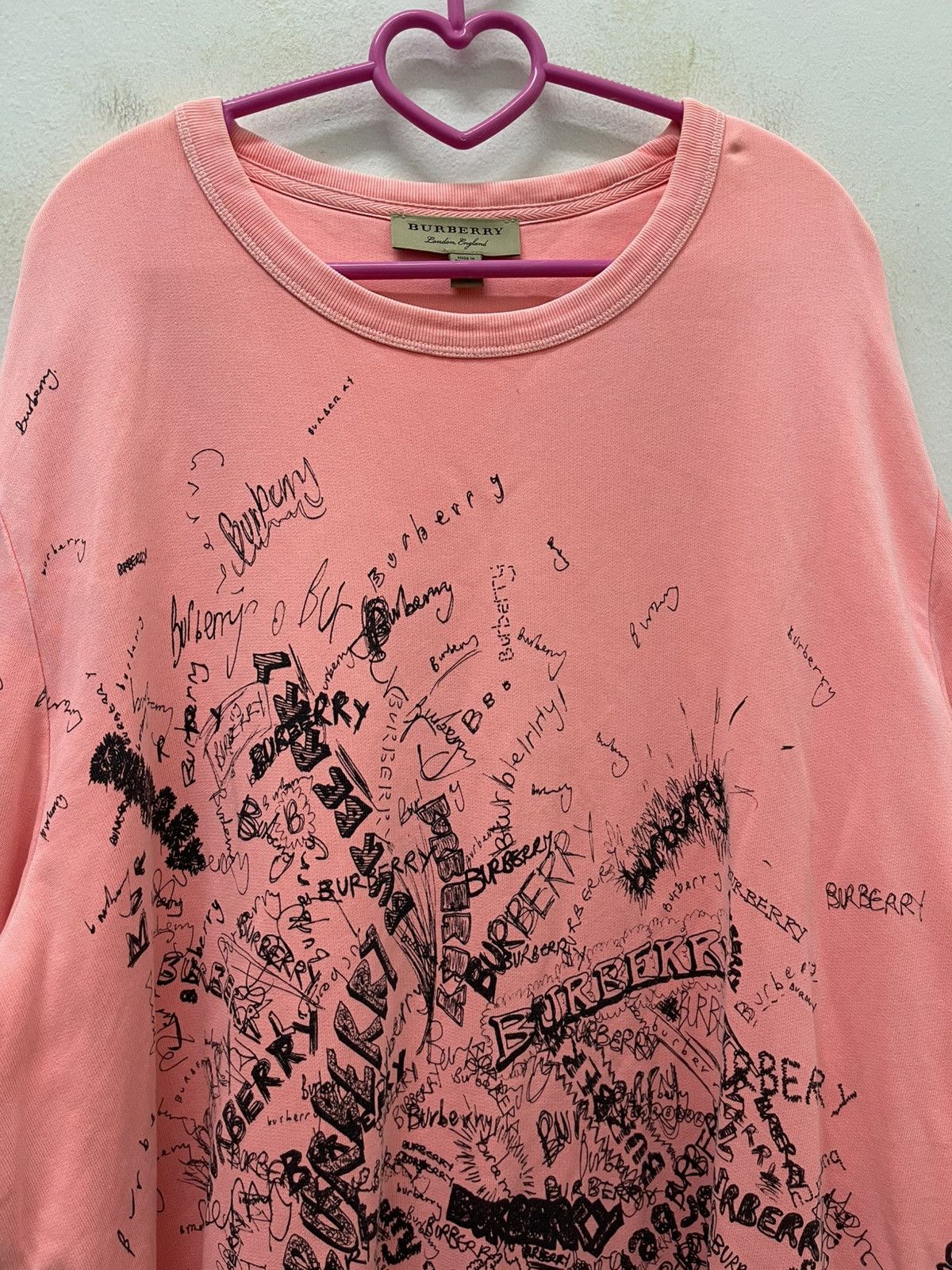 Burberry Rare BURBERRY Sweatshirt Size US XL / EU 56 / 4 - 3 Thumbnail
