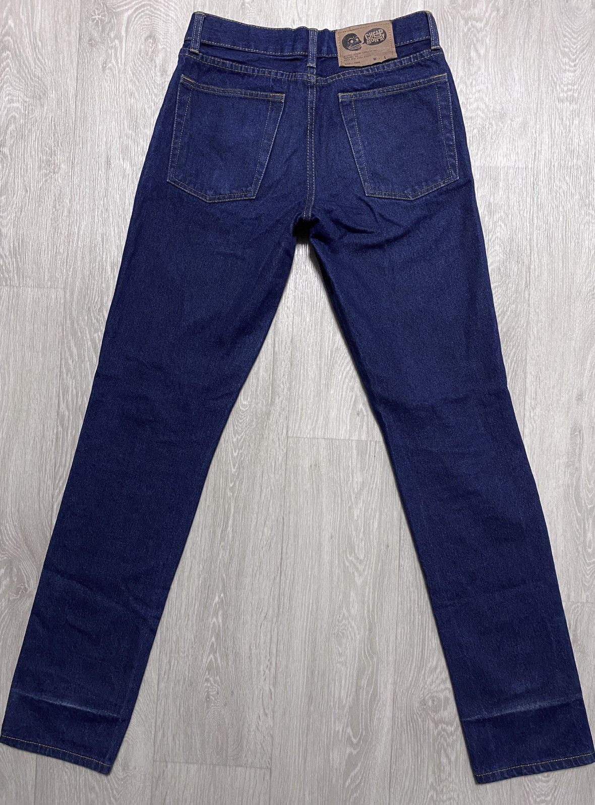 Cheap Monday Cheap Monday Four Rinse Wash Cotton Navy Jeans Thick Denim Size 29" - 5 Thumbnail