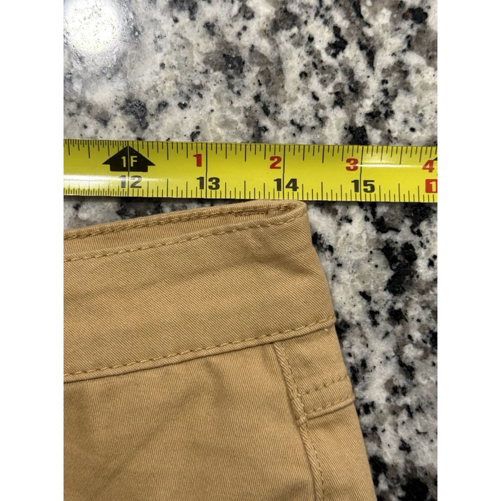 Vintage VINTAGE Barbell Apparel Women's Chino Pants Athletic 26 Khaki Stretch Casual 90s Size 26" / US 2 / IT 38 - 4 Thumbnail