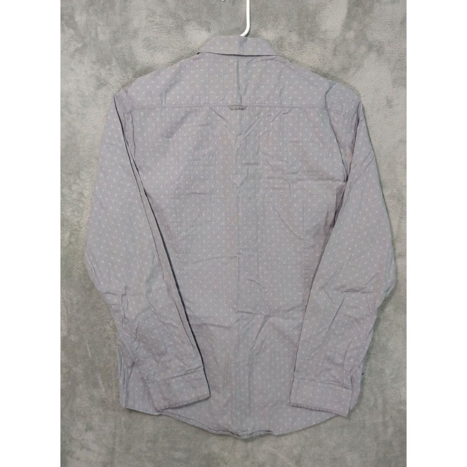 Vintage 7 Diamonds Shirt Mens 2XL Gray Long Sleeve Button Down Cowboy Western Snap Shirt Size US XXL / EU 58 / 5 - 2 Thumbnail