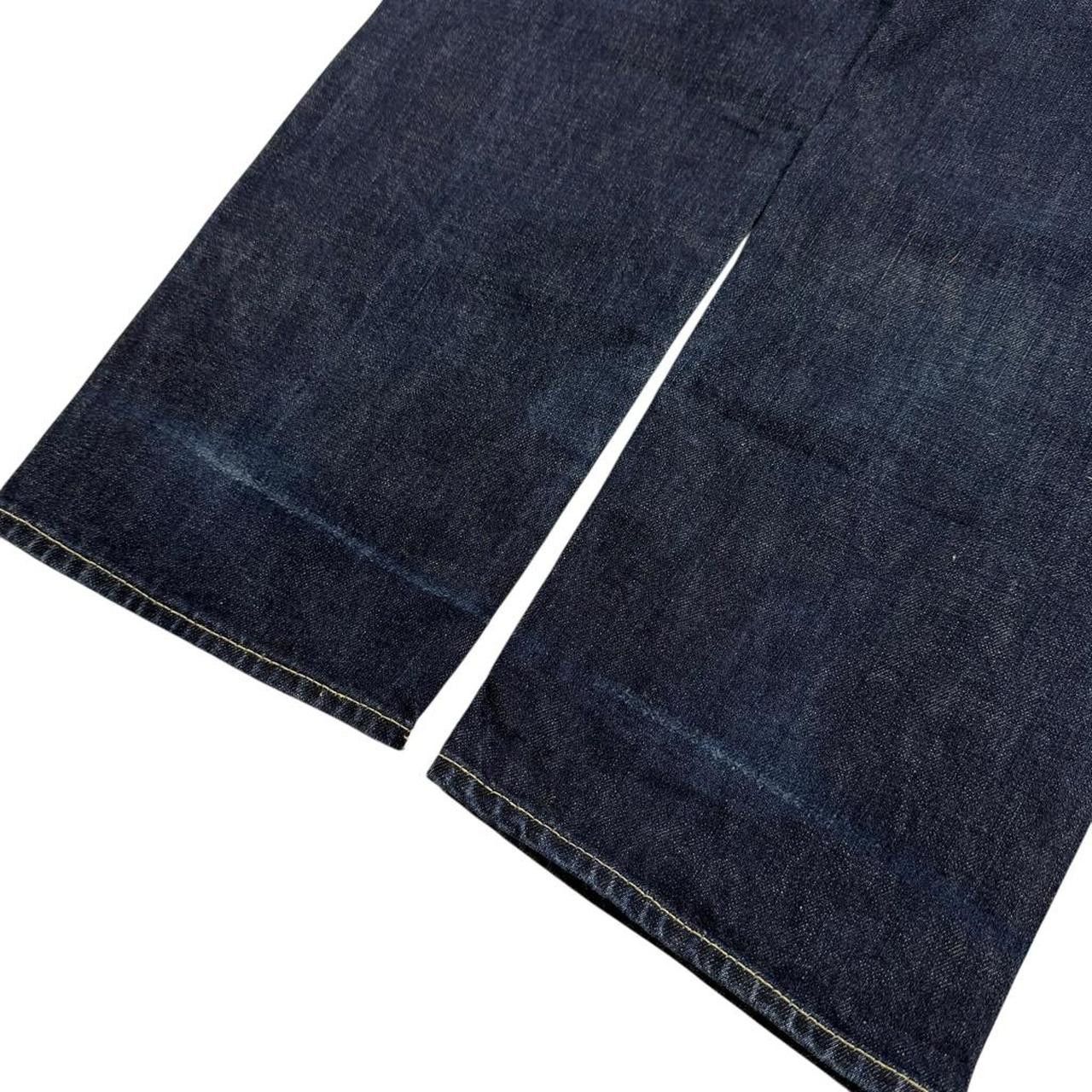 Stussy Vintage 2000s Stussy Rough Rugged Denim Comic Jeans Waist 31 Size US 31 - 7 Thumbnail