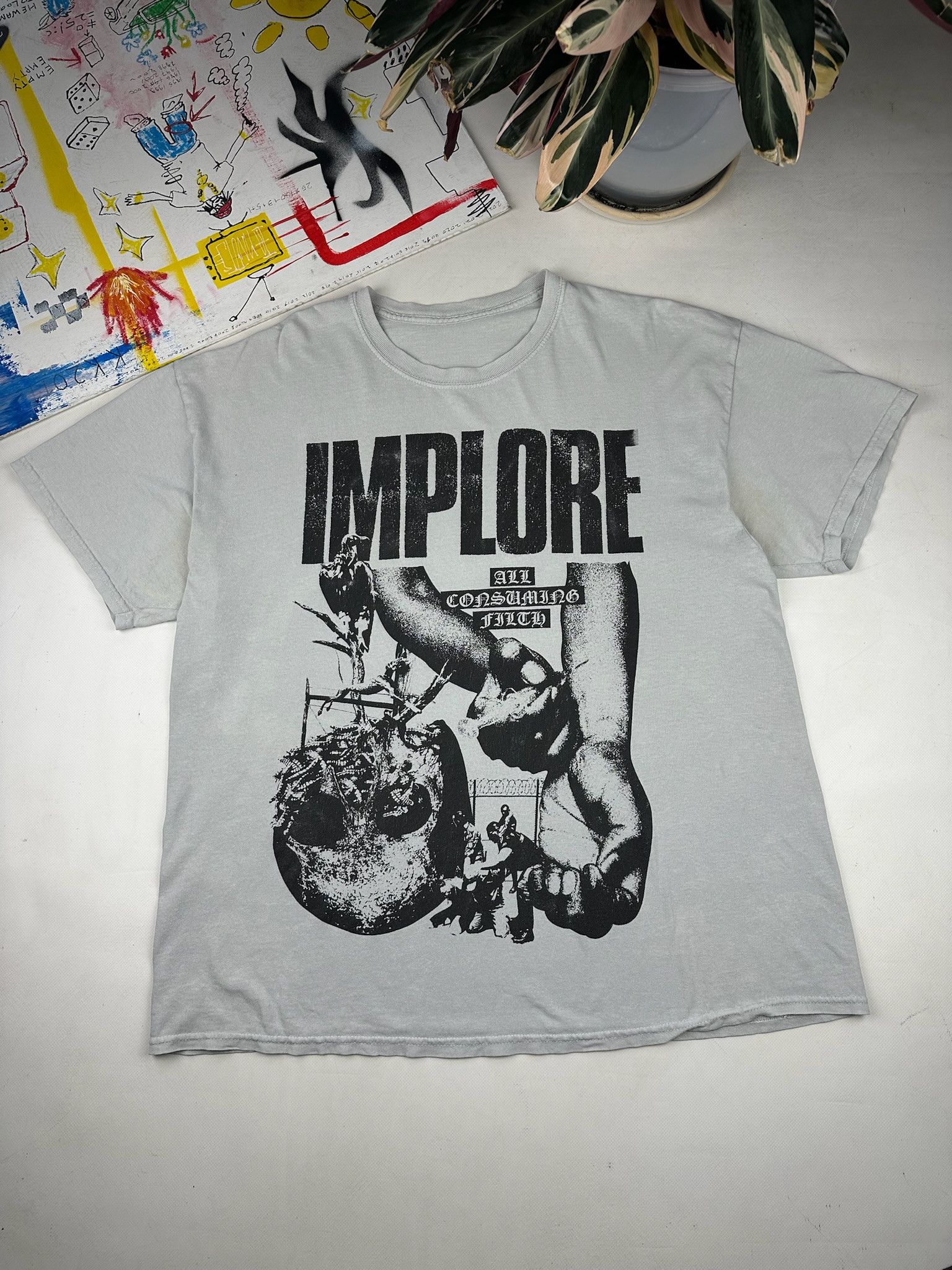 Band Tees Drugs Acid Heroin Narcotics Tee death black metal tshirt Size US XL / EU 56 / 4 - 2 Thumbnail