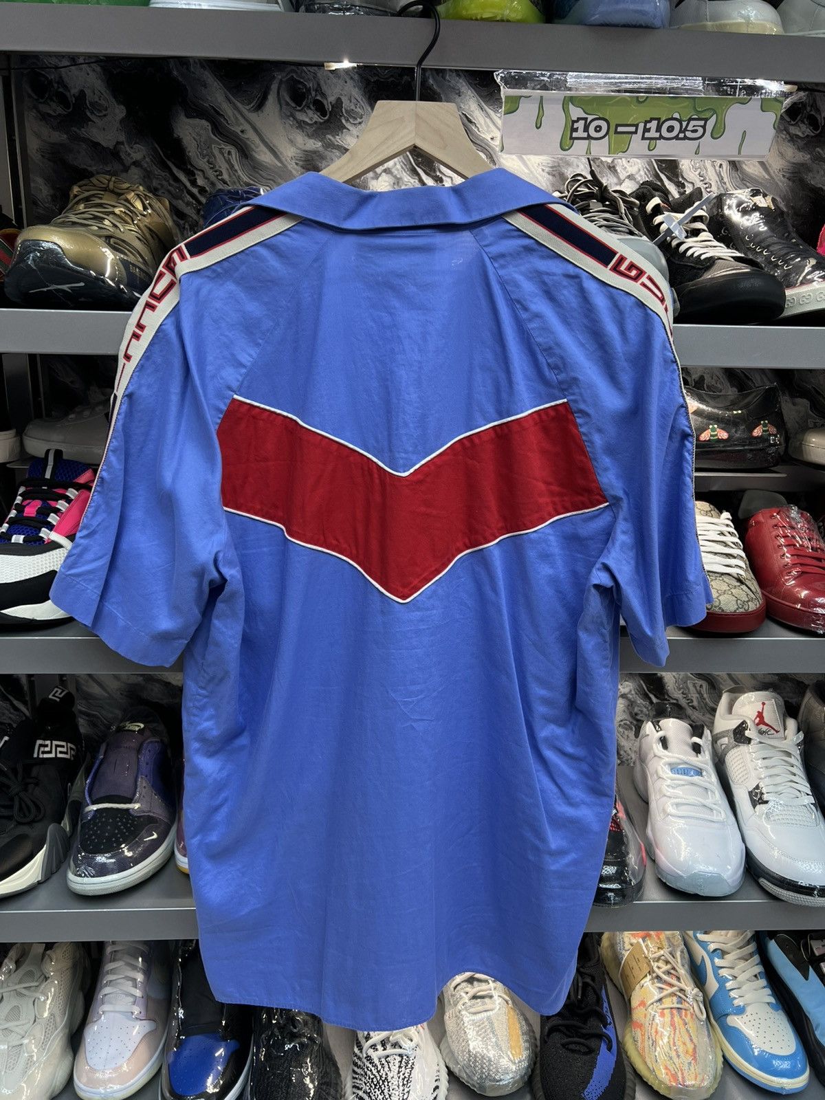 Gucci Gucci Bowling Patch Botton Up Tee Size US L / EU 52-54 / 3 - 2 Thumbnail