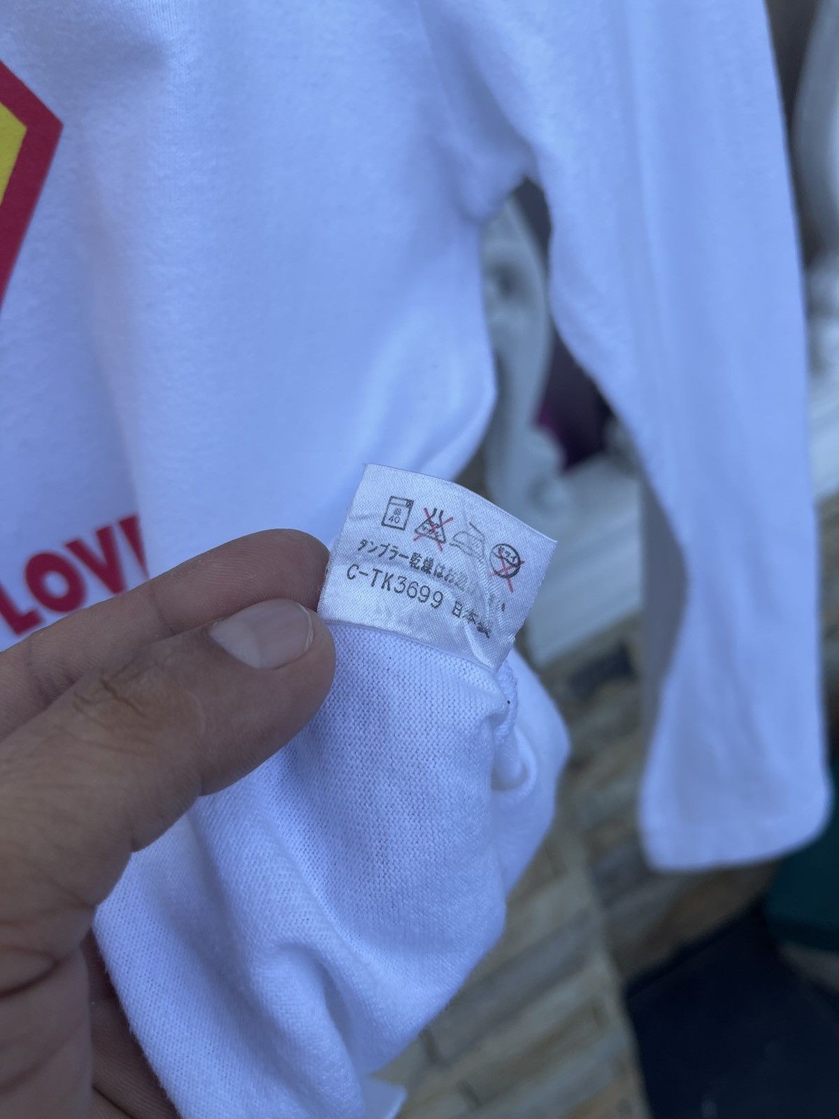 Japanese Brand × Vintage Last Drop🔥Rare🔥Vintage Super Lovers Long Sleeve T-Shirt Size US S / EU 44-46 / 1 - 7 Thumbnail
