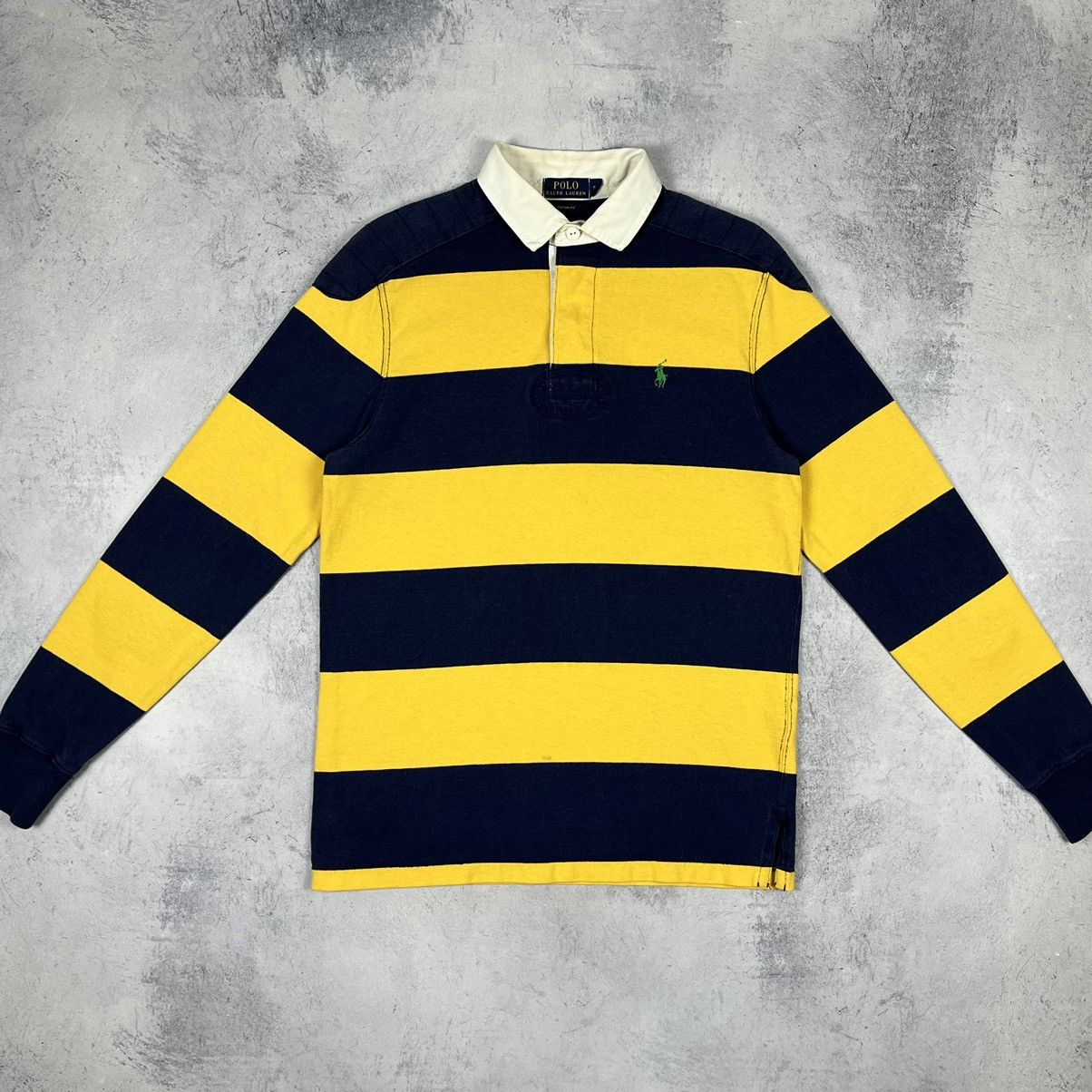 Polo Ralph Lauren Vintage Polo Ralph Lauren stripped rugby shirt 90’s Size US S / EU 44-46 / 1 - 5 Thumbnail