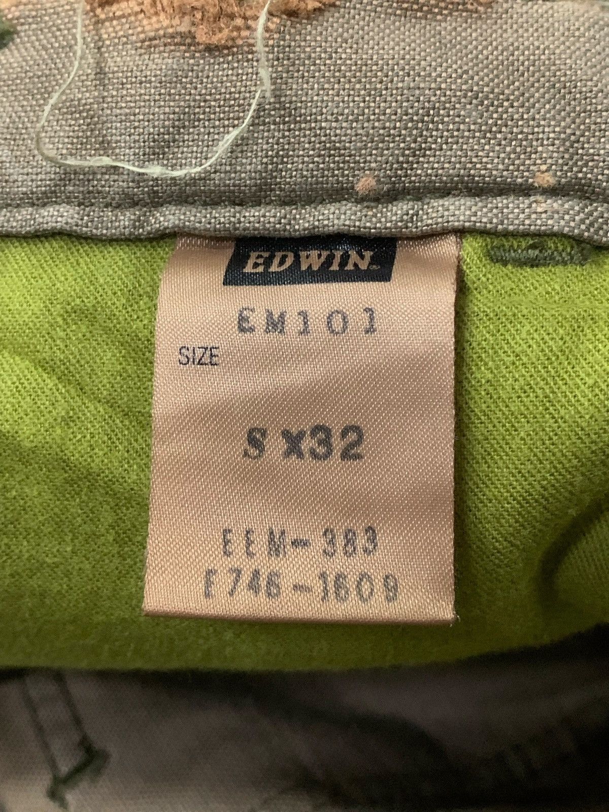 Edwin × Junya Watanabe LGB Style Edwin E Function Flared Multi Pocket Cargo Pants Size US 30 / EU 46 - 19 Thumbnail