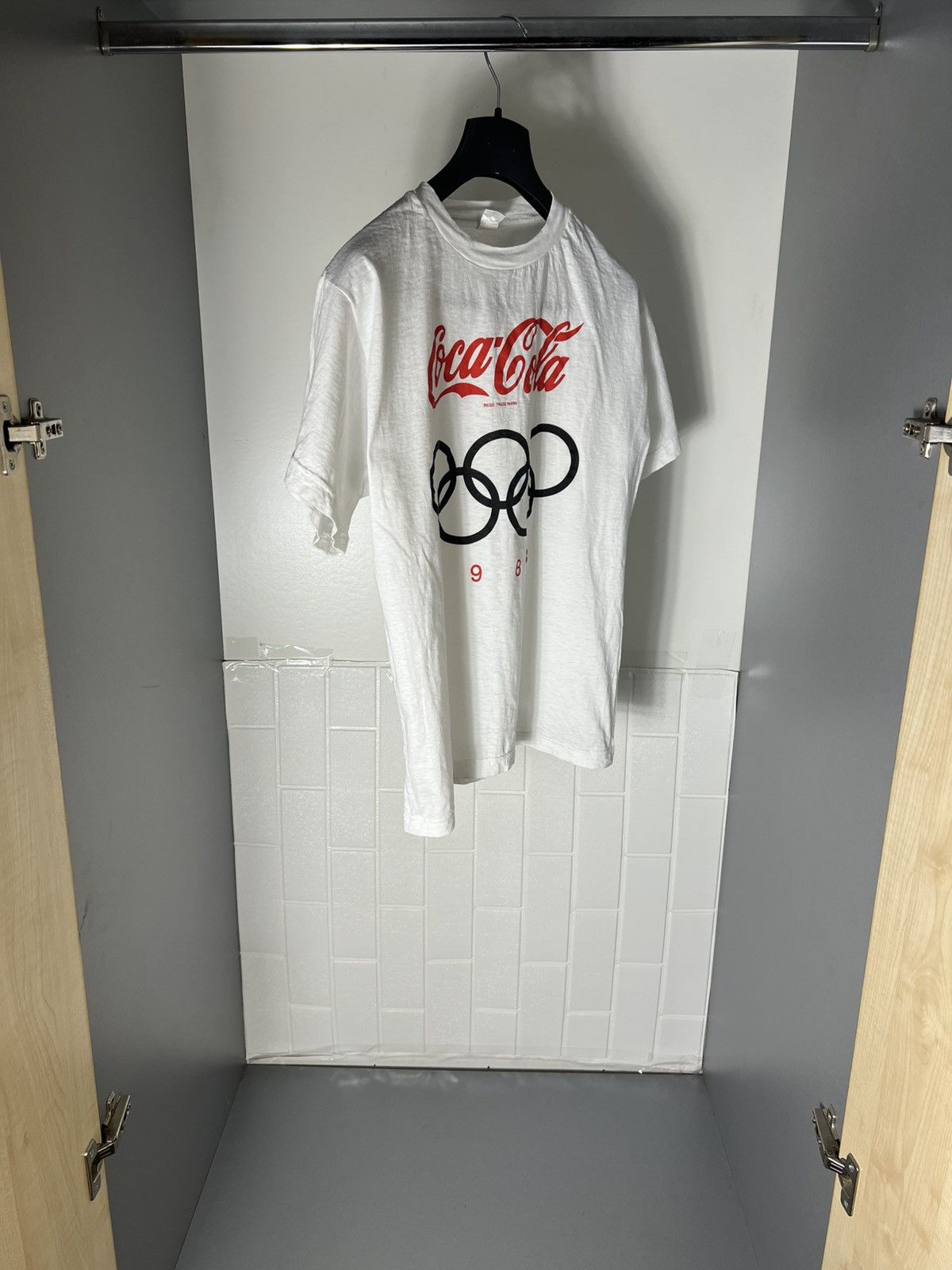 Coca Cola × Vintage VERY RARE COCA COLA OLYMPIC GAME 1988 DESIGNER T-SHIRT Y2K Size US M / EU 48-50 / 2 - 4 Thumbnail