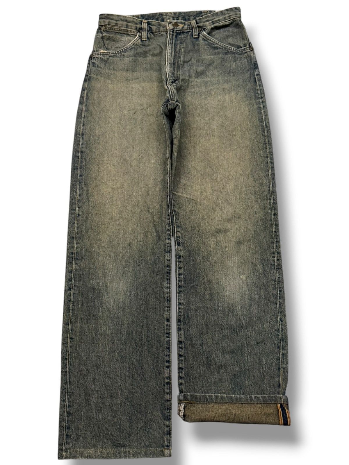 Wrangler Vintage 90s Wrangler Japan Selvedge Denim Jeans | W29 Size US 29 - 2 Thumbnail