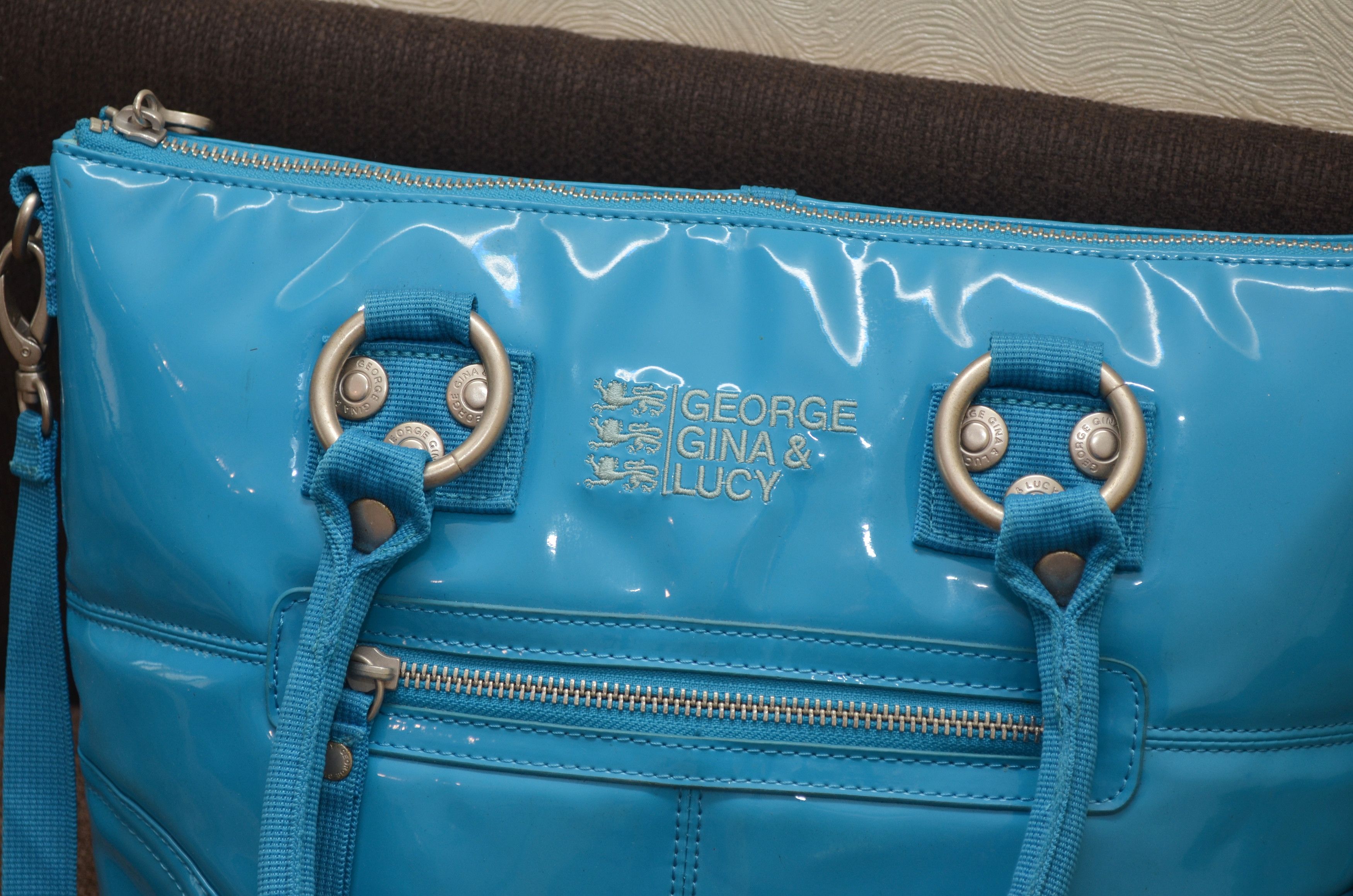 George Gina & Lucy × Japanese Brand GEORGE GINA & LUCY Fainaway Blue Bag RARE Size ONE SIZE - 4 Thumbnail
