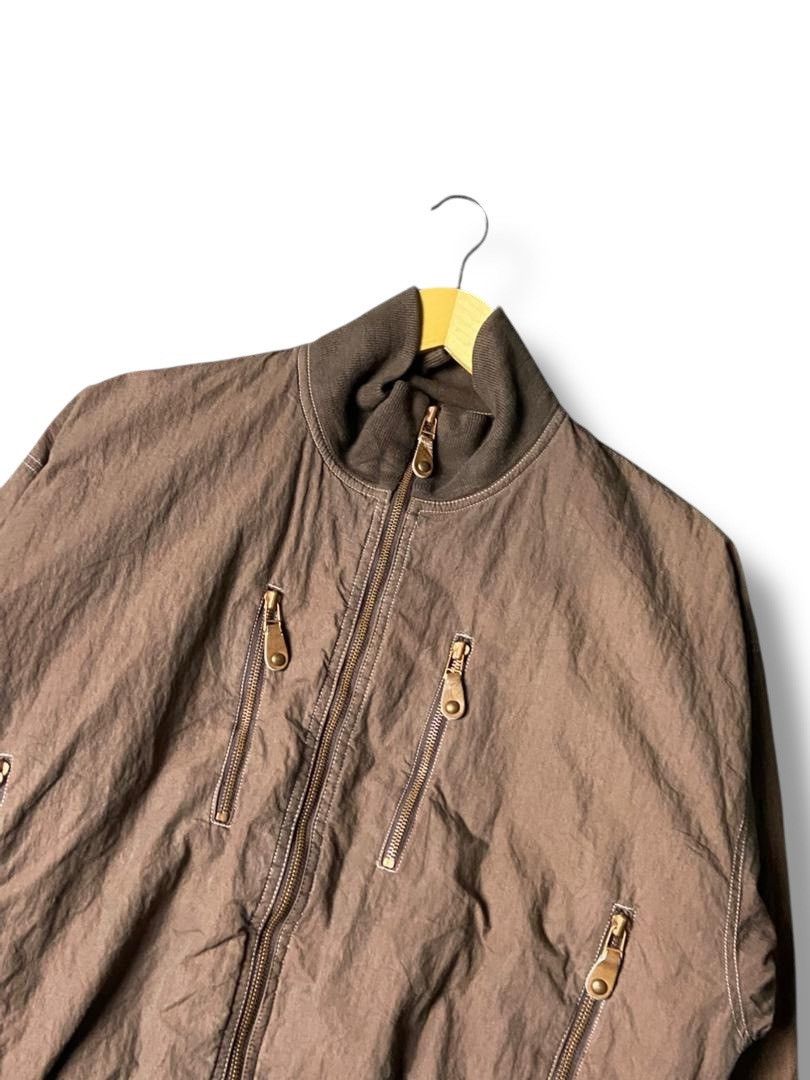 Japanese Brand VOLEX Multi zip Bomber Jacket with Spell Out Backprint (160) Size US L / EU 52-54 / 3 - 5 Thumbnail