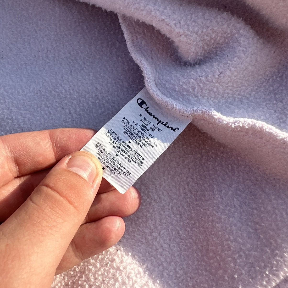 Champion × Supreme Supreme x Champion Zip Hoodie Pink Size US M / EU 48-50 / 2 - 6 Thumbnail