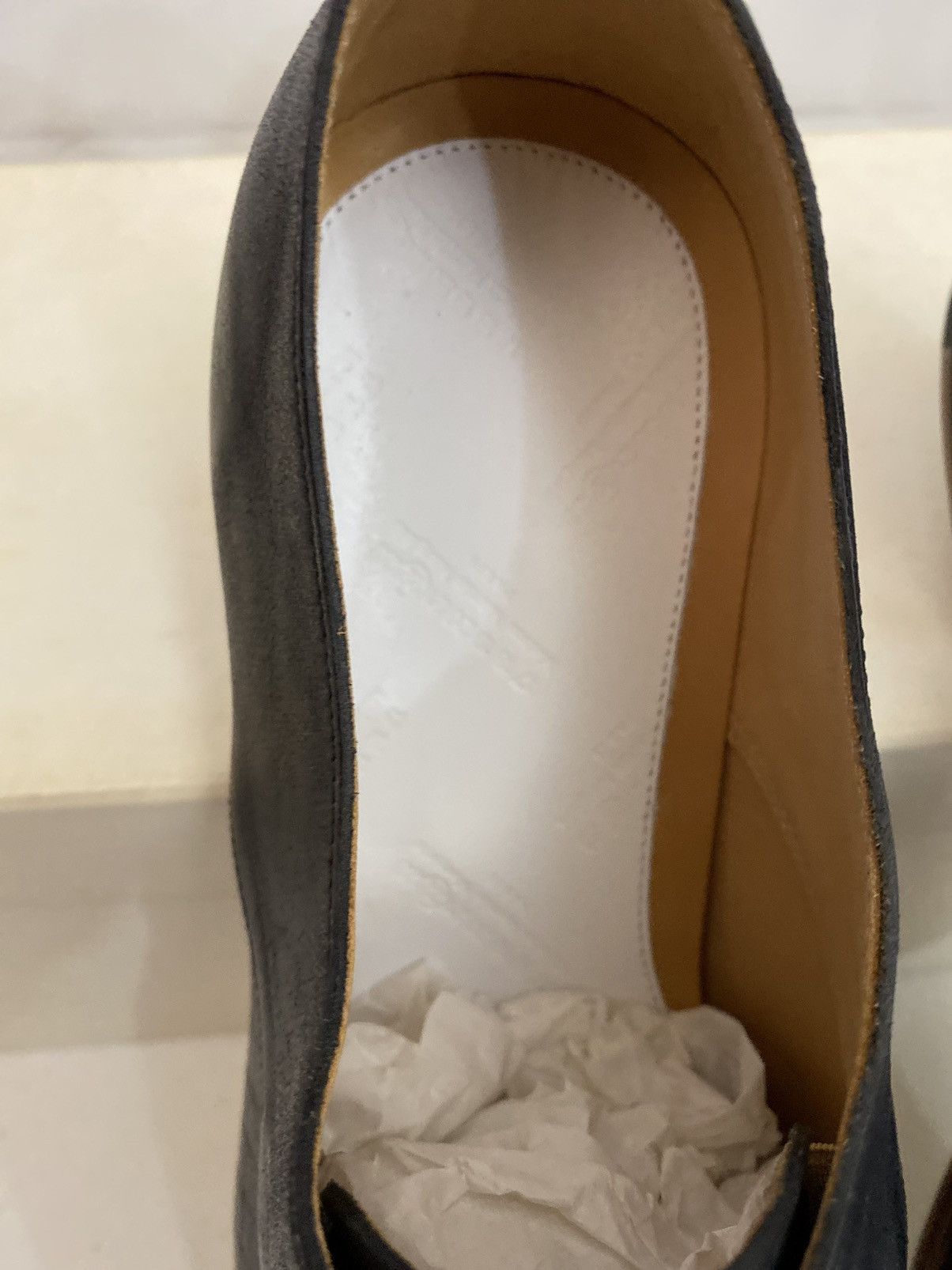 Maison Margiela Maison Margiela 22 🇮🇹 Veg Tan Matrix Single Stitch 12 New Size US 12 / EU 45 - 2 Thumbnail