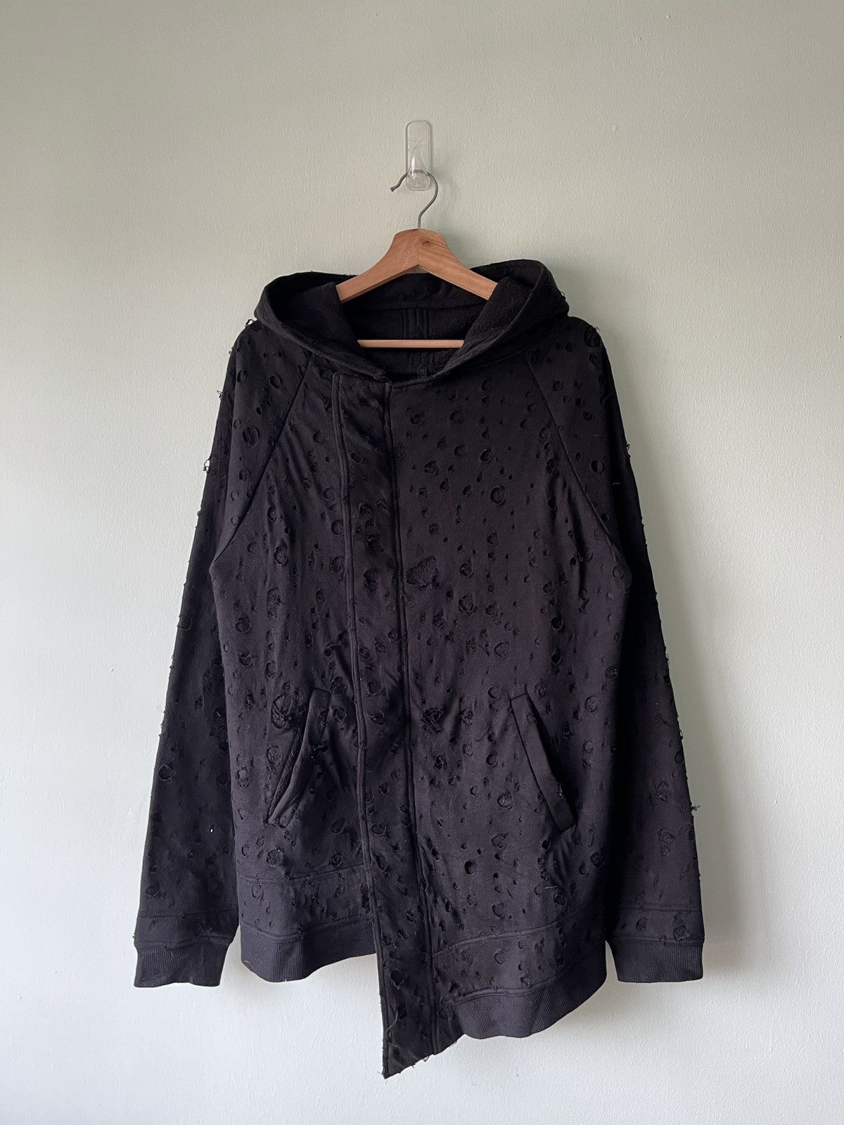 Japanese Brand Rare Noize Distressed Long Jacket Size US M / EU 48-50 / 2 - 2 Thumbnail