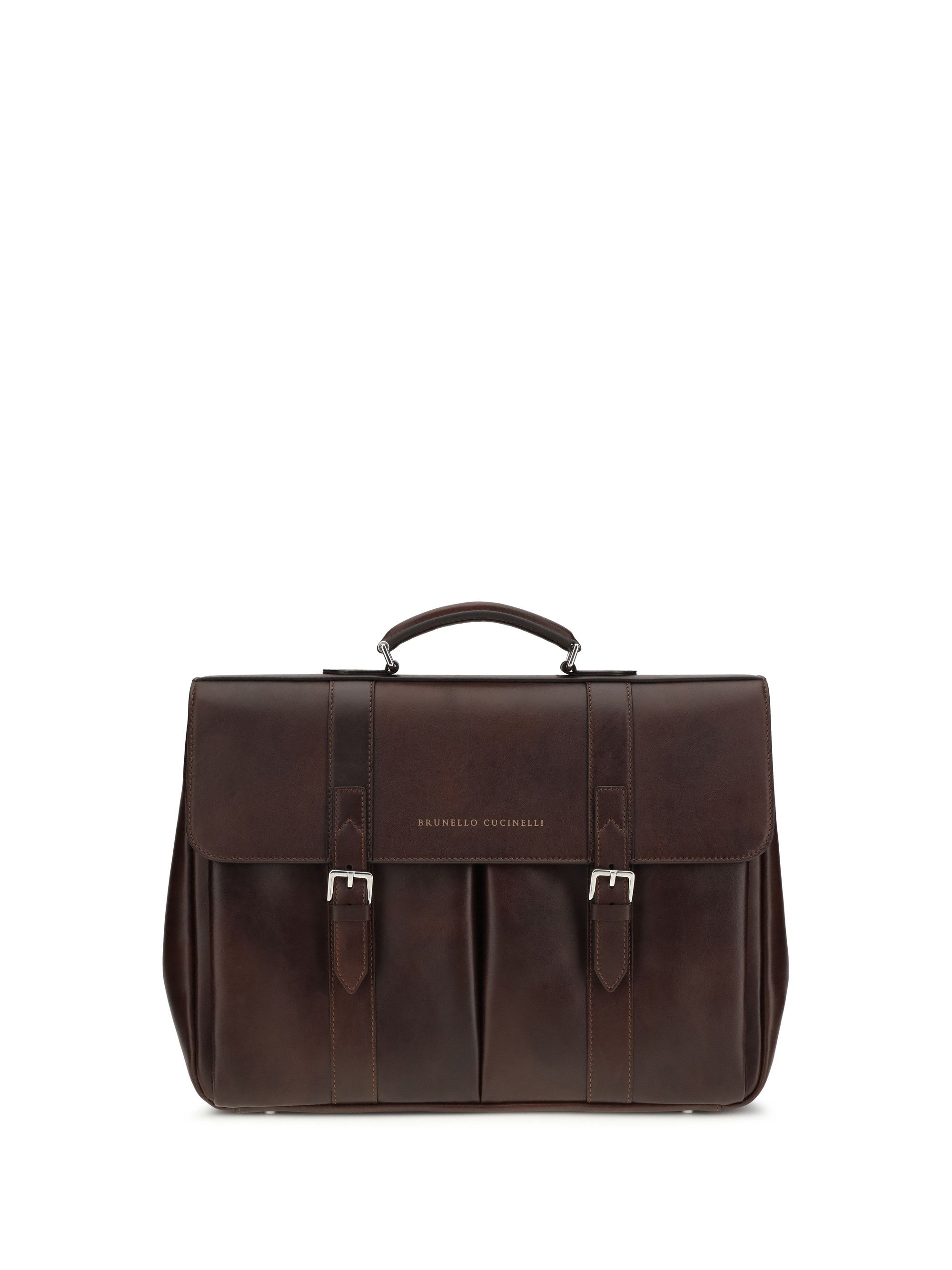 Brunello Cucinelli Leather Travel Bag Size ONE SIZE - 1 Thumbnail