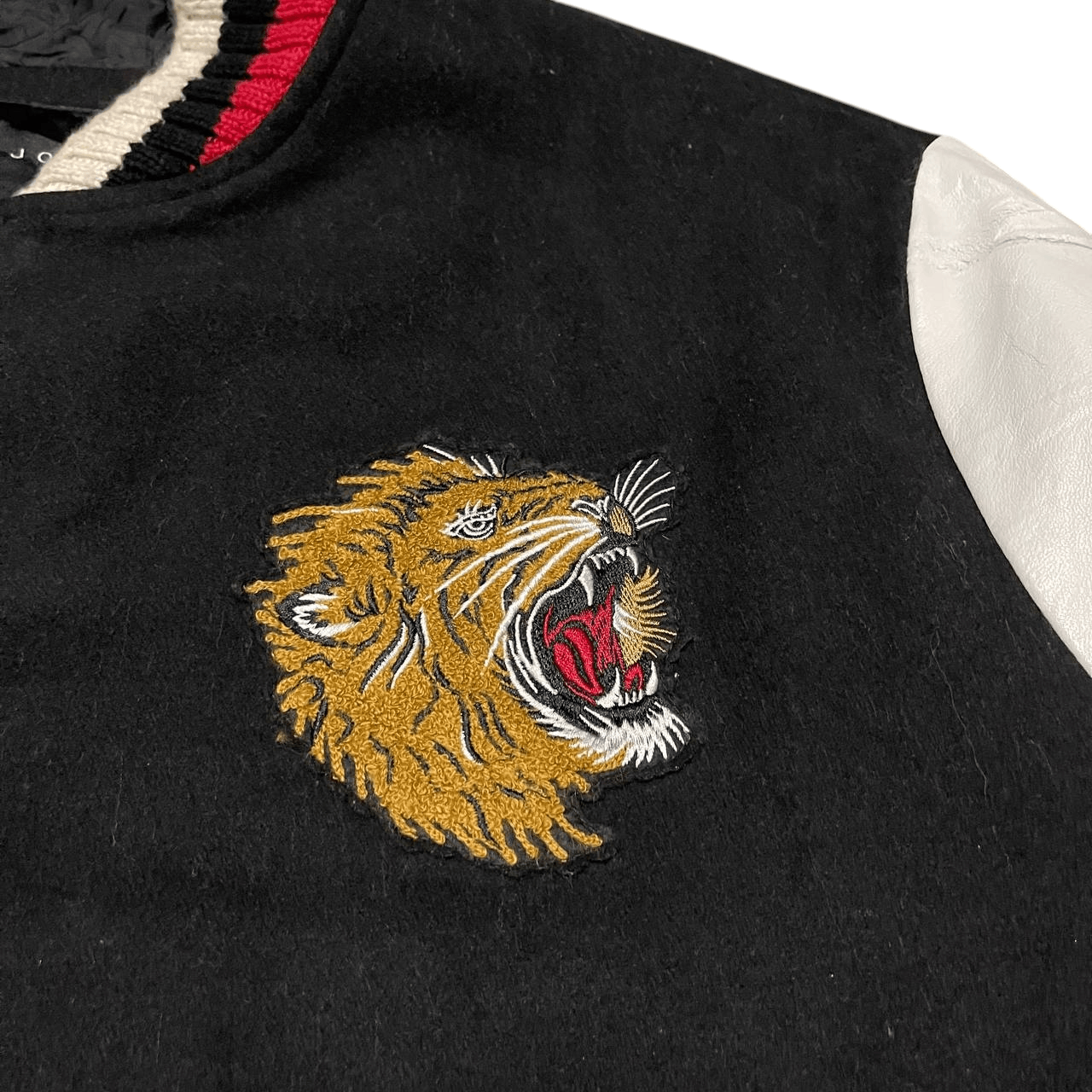 Sean John Vintage Sean John Tiger Embroidered Varsity Jacket 4XL Size US XXL / EU 58 / 5 - 5 Thumbnail