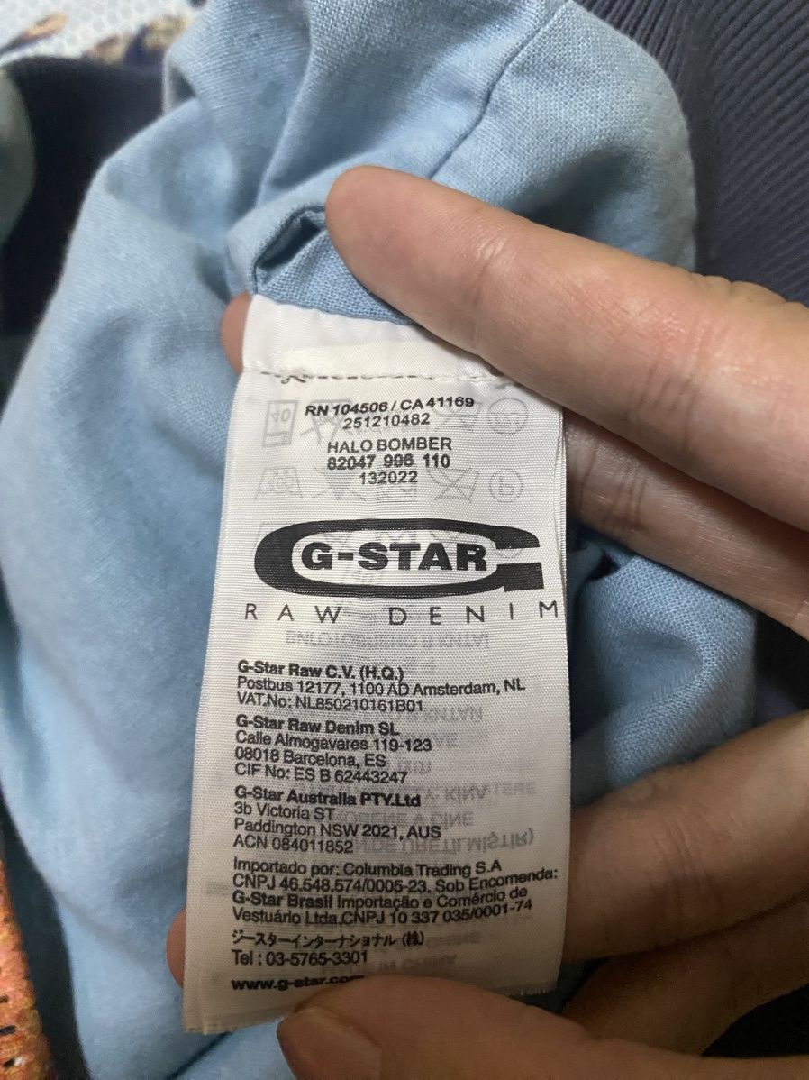 G-Star G star raw halo bomber Size US M / EU 48-50 / 2 - 8 Thumbnail