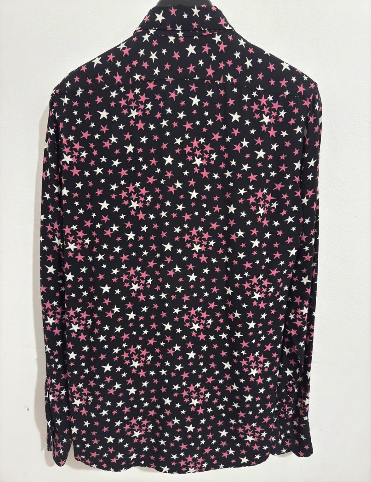 Saint Laurent Paris Saint Laurent (SLP) 16FW Viscose Starry Sky Shirt Size US M / EU 48-50 / 2 - 2 Thumbnail
