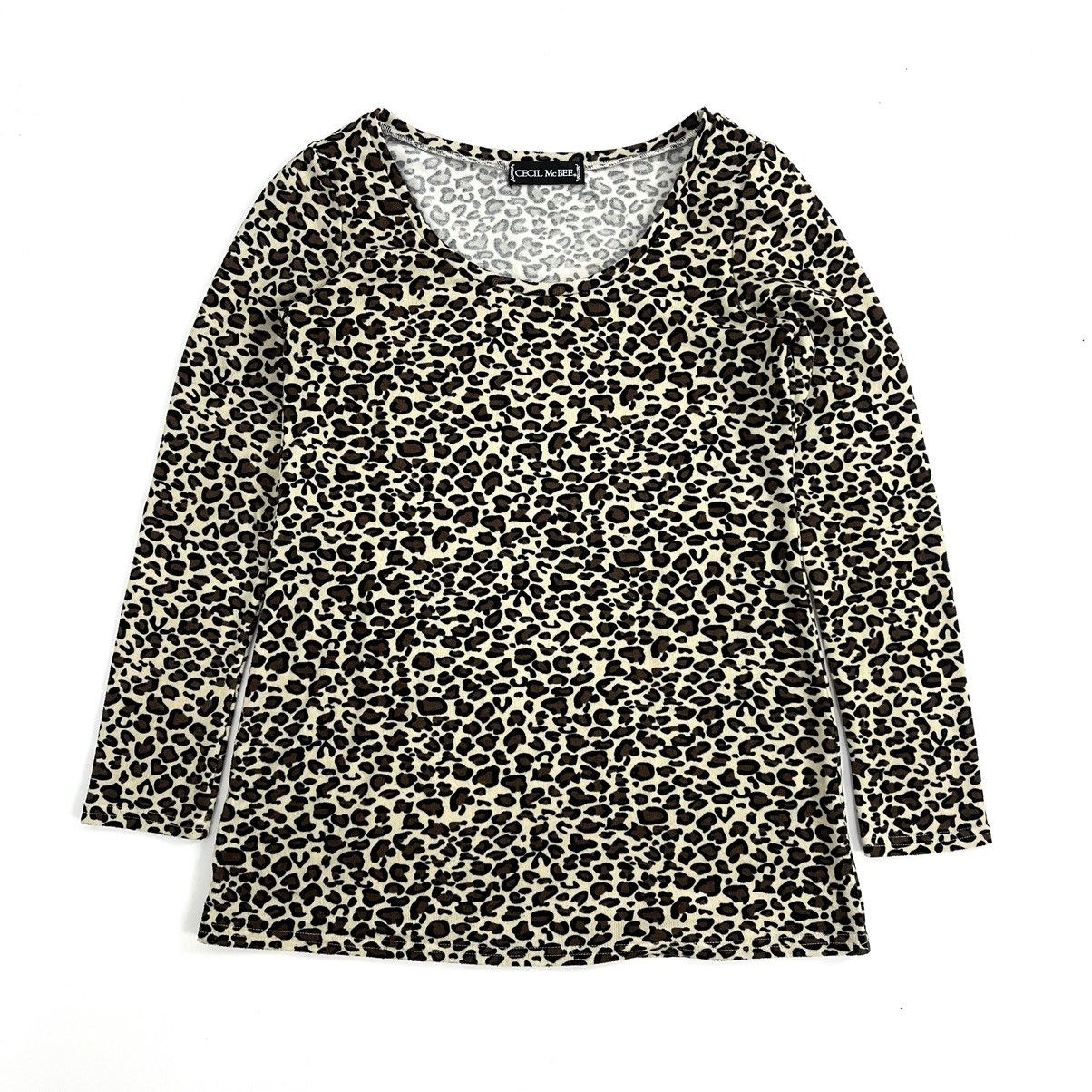 Other Cecil Mc Bee Long Sleeve Leopard Y2k Style Size US M / EU 48-50 / 2 - 1 Thumbnail