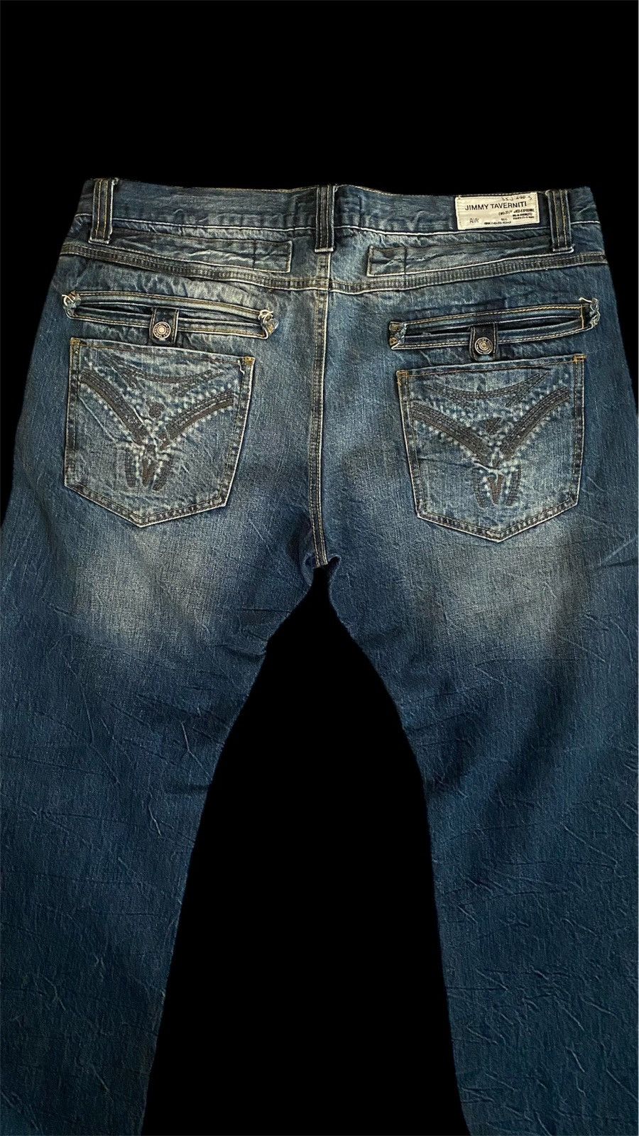 Jimmy Taverniti Jimmy Taverniti Selvedge Denim Pants Size US 38 / EU 54 - 2 Thumbnail