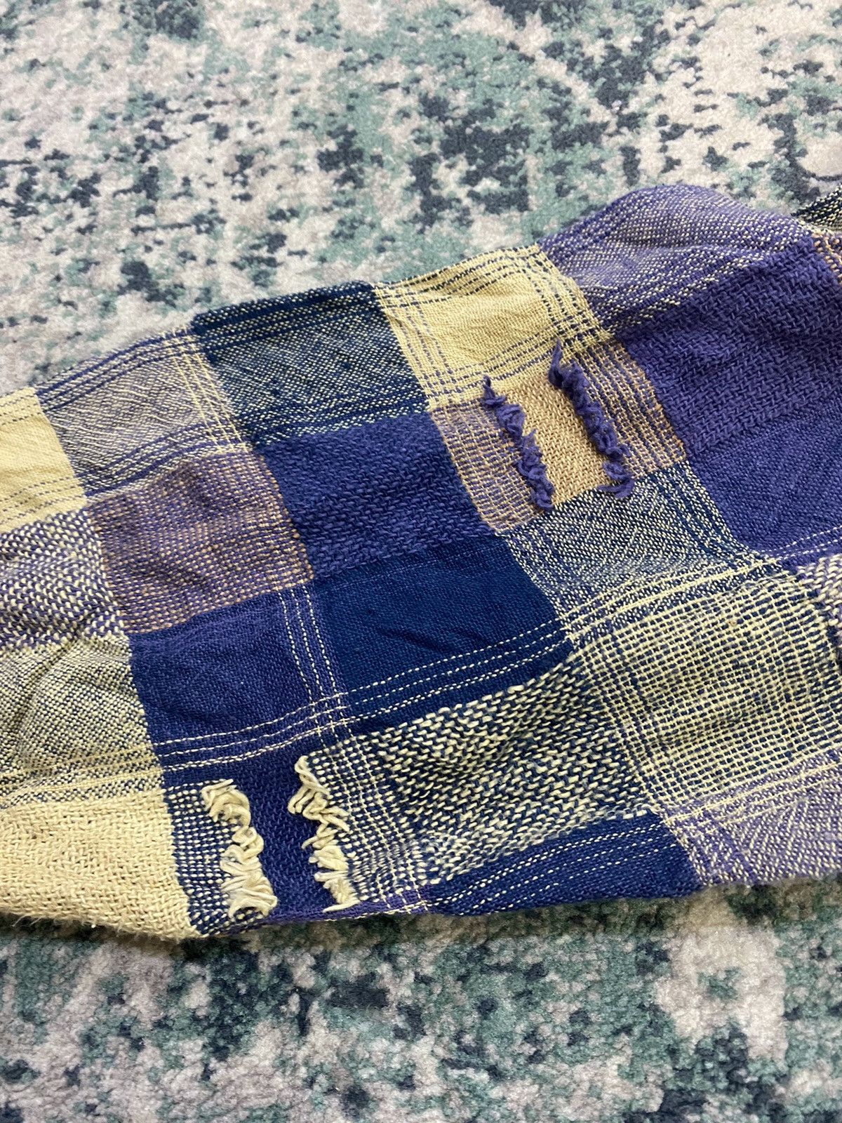 Sugar Cane Sugar Cane Sashiko Boro Patchwork Pocket Shirt Size US M / EU 48-50 / 2 - 18 Thumbnail
