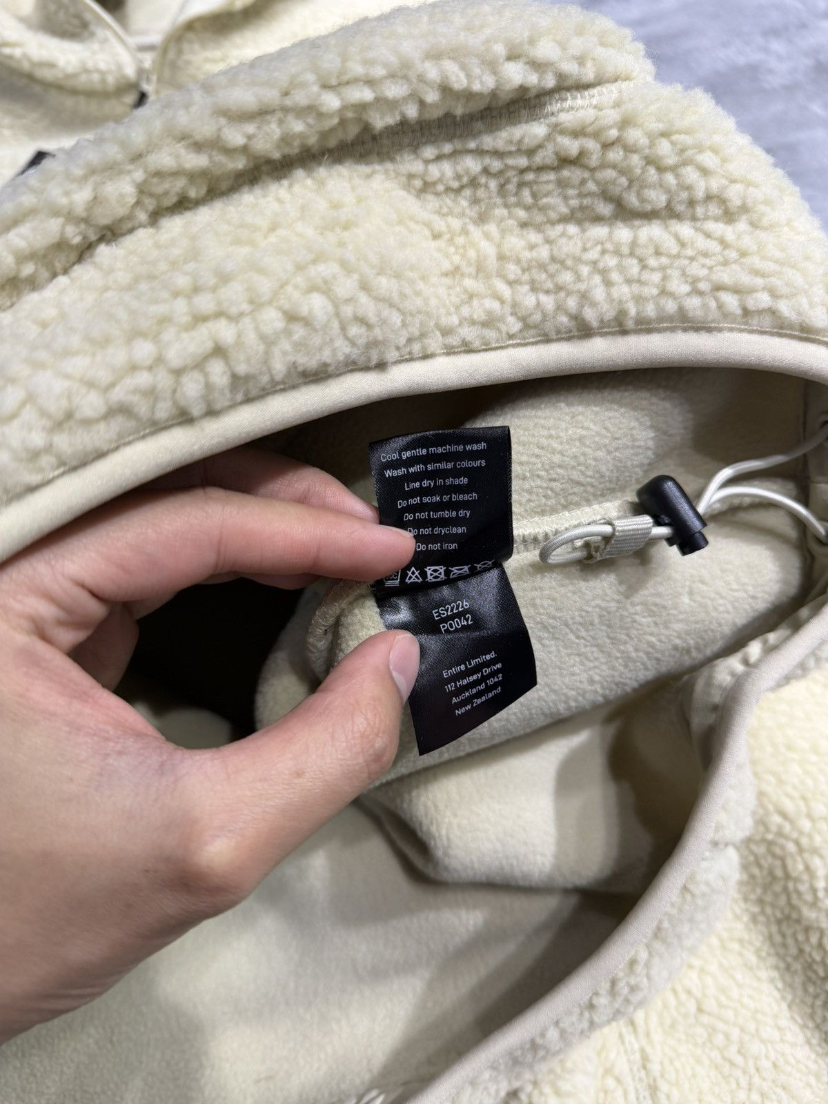 Entire Studios Entire Studios Fluffy Fleece V2 Hoodie - Dune Size US M / EU 48-50 / 2 - 6 Thumbnail