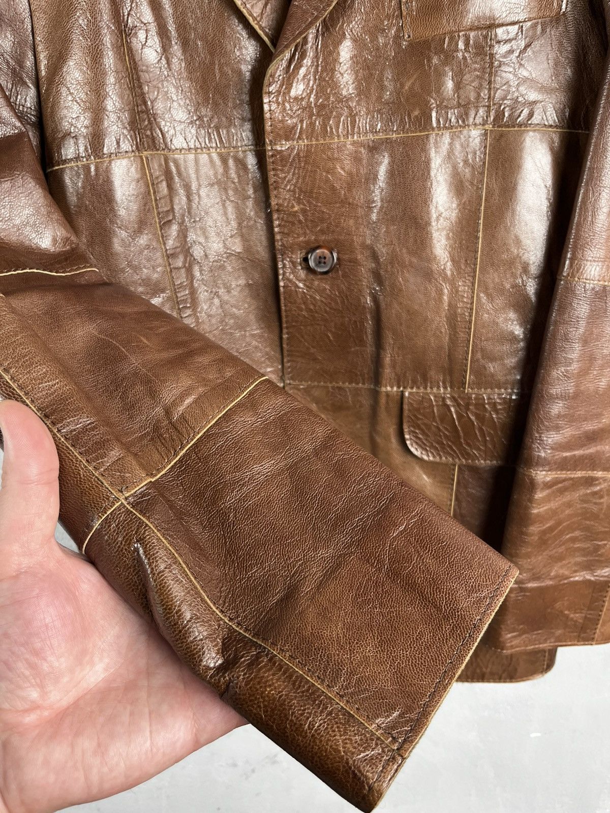 Daniele Alessandrini Daniele Alessandrini brown blazer jacket Size US M / EU 48-50 / 2 - 10 Thumbnail