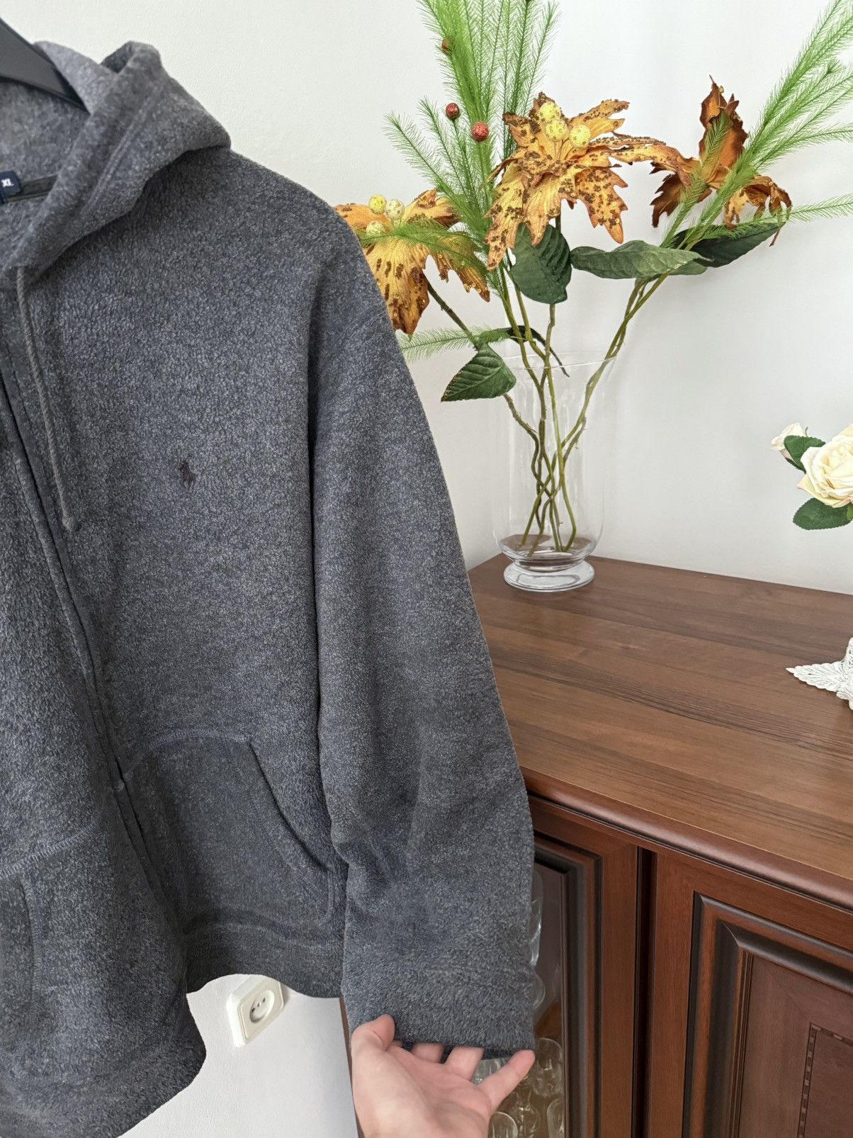 Polo Ralph Lauren Vintage Polo Ralph Lauren Fleece Zip Up Hoodie Size US XL / EU 56 / 4 - 6 Thumbnail