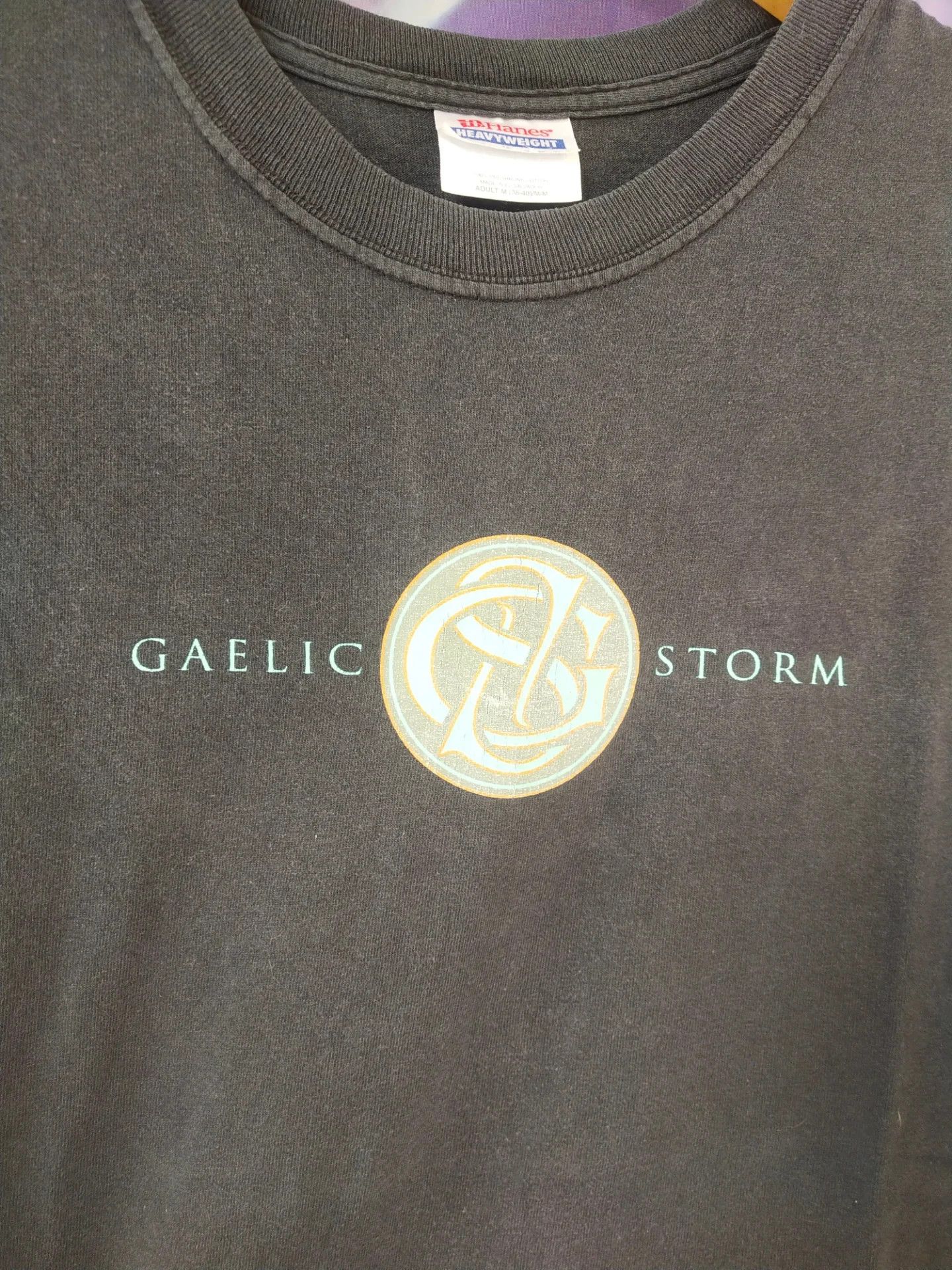 Band Tees Vintage Gaelic Storm Logo Art Celtic Band Tee Size US M / EU 48-50 / 2 - 2 Thumbnail