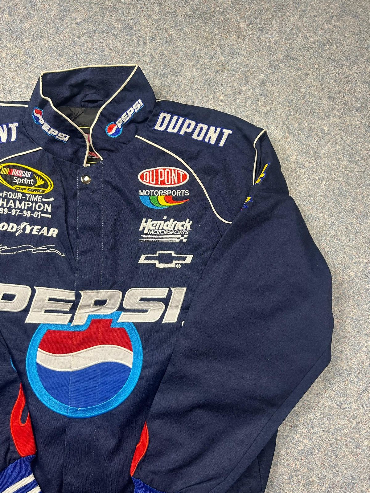 NASCAR Vintage Pepsi NASCAR Racing Jacket Y2K Size US L / EU 52-54 / 3 - 2 Thumbnail