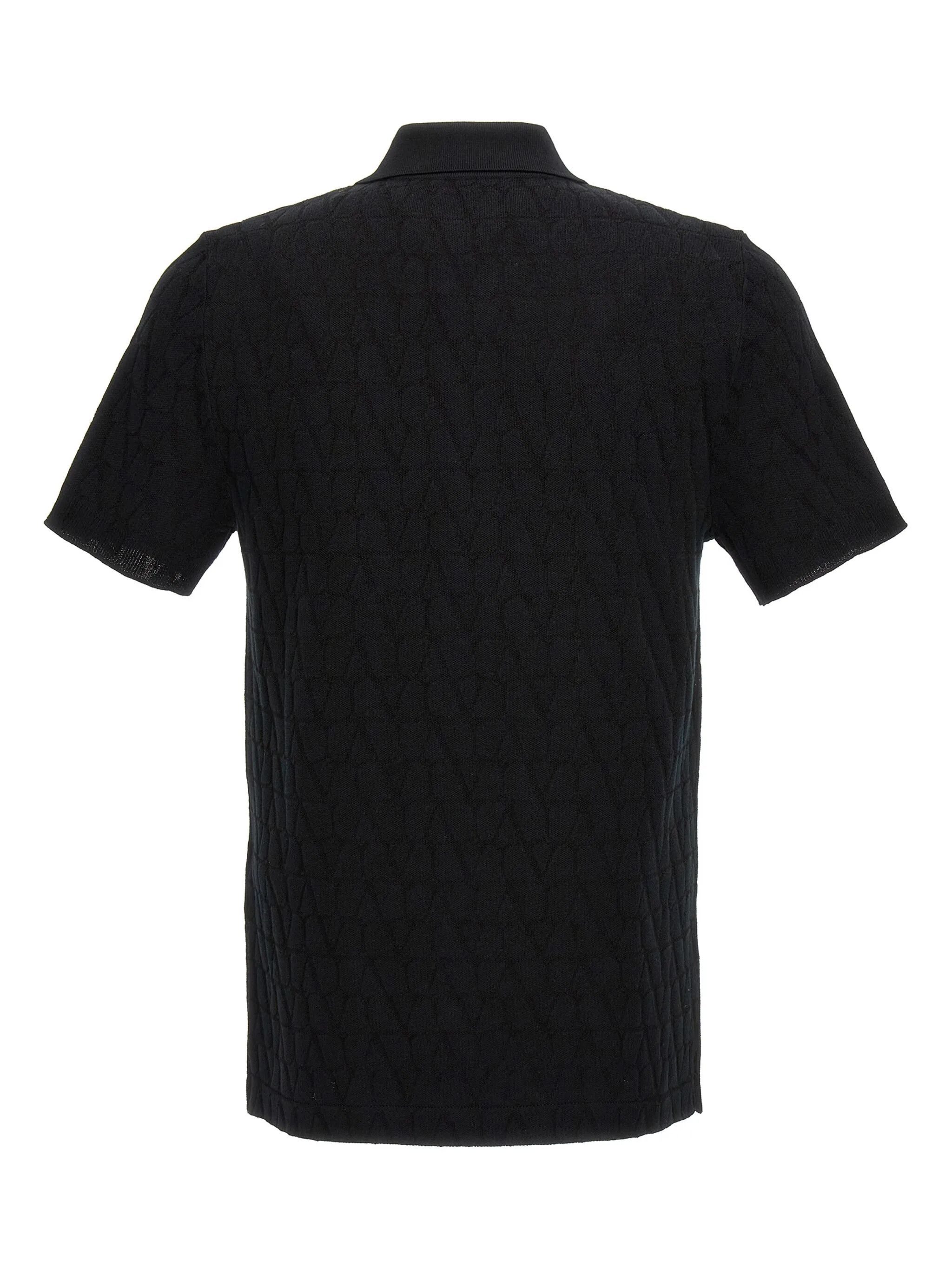 Valentino o1y0525 Polo Shirt in Black Size US XL / EU 56 / 4 - 2 Thumbnail
