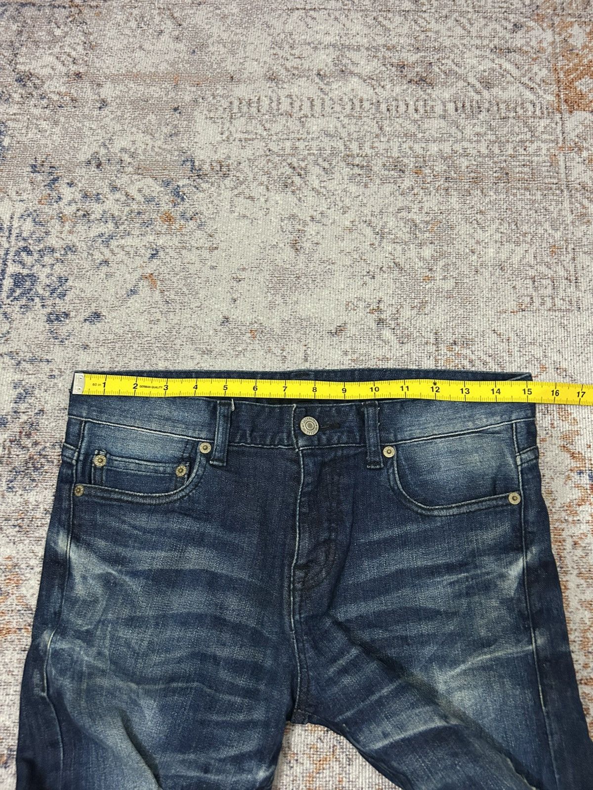 JACKROSE Jackrose Japan Distressed Skinny Jeans Size US 30 / EU 46 - 16 Thumbnail