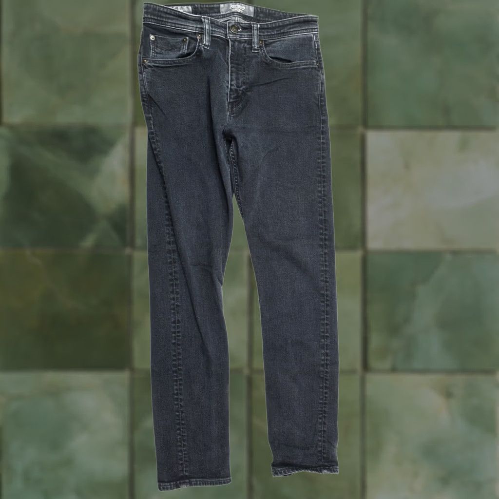 Denime Revtown Jeans Slim Fit Denim 30x30 Blue Cotton Stretch Taper Jeans Mens 30 Regular Inseam 30 Jeans Slim Size US 30 / EU 46 - 1 Thumbnail