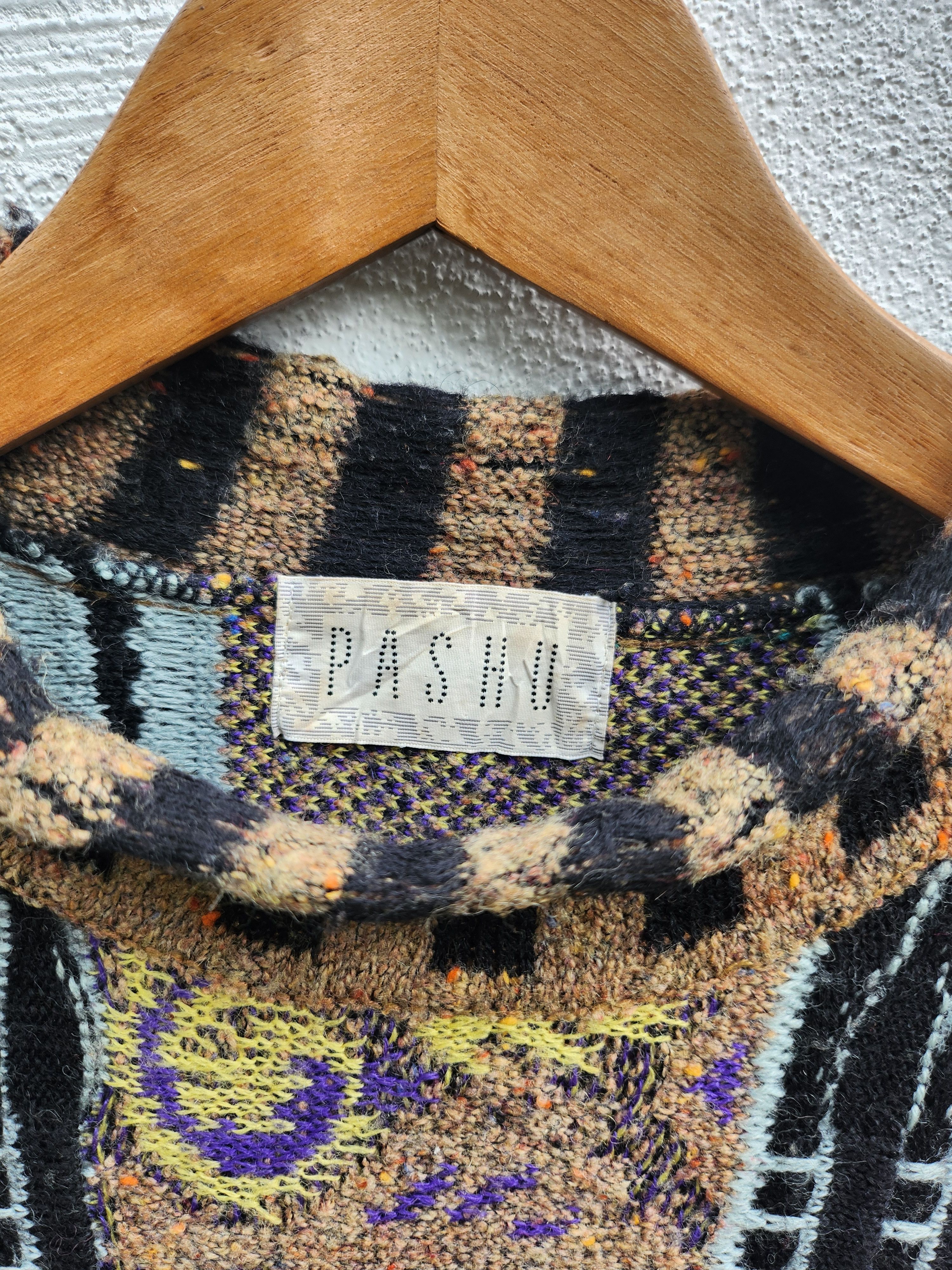 If Six Was Nine × Japanese Brand 💥Nice PASHU Multicolor Coogi Style Jumper Size US L / EU 52-54 / 3 - 8 Thumbnail