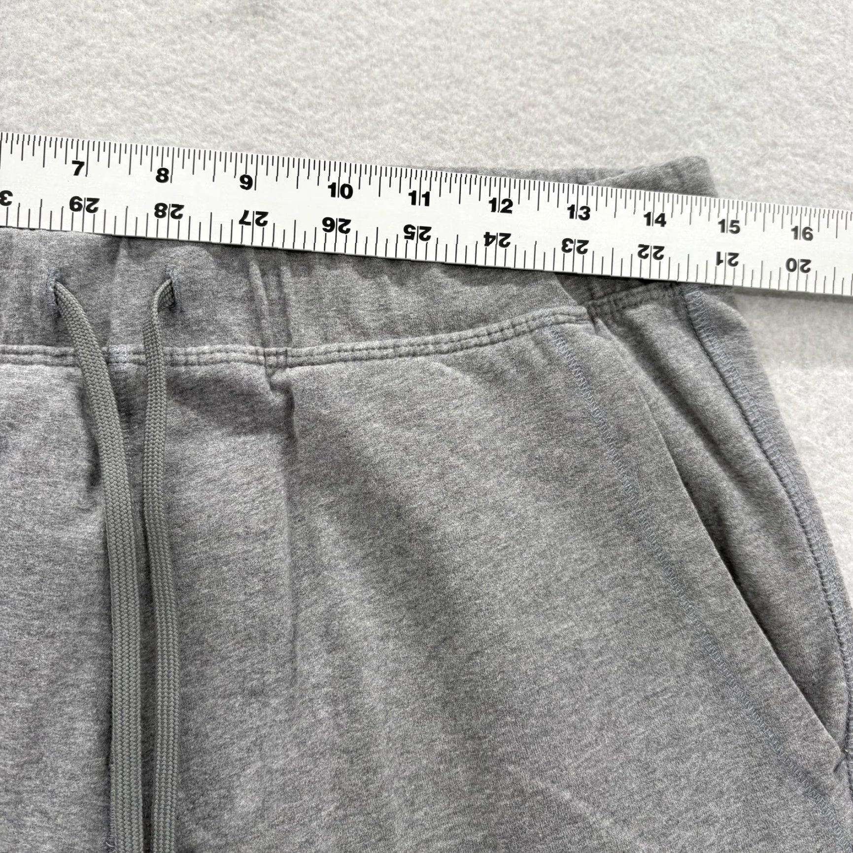 Vintage Mack Weldon Pants Mens Small Tall Gray Knit Joggers Sweatpants Lounge Gym Casual Size US 29 - 6 Thumbnail