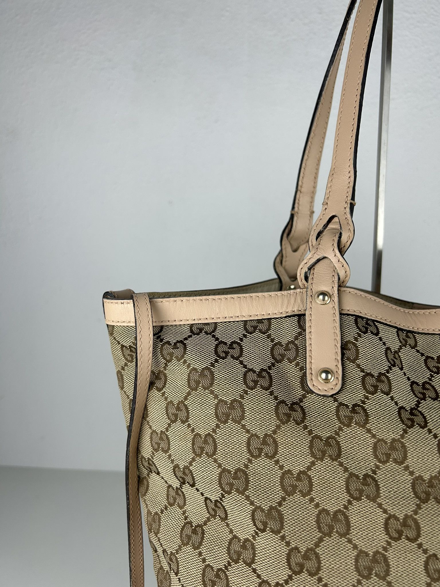 Gucci Gucci GG monogram canvas tote bag with pouch Size ONE SIZE - 7 Thumbnail