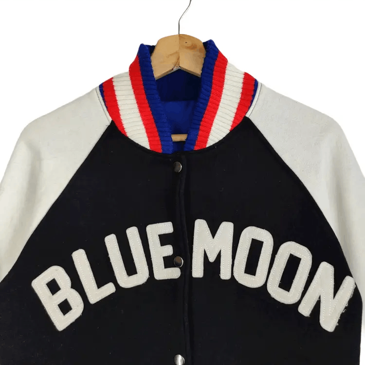 Japanese Brand Bluemoon Surfing Varsity Jackets Size US M / EU 48-50 / 2 - 4 Thumbnail