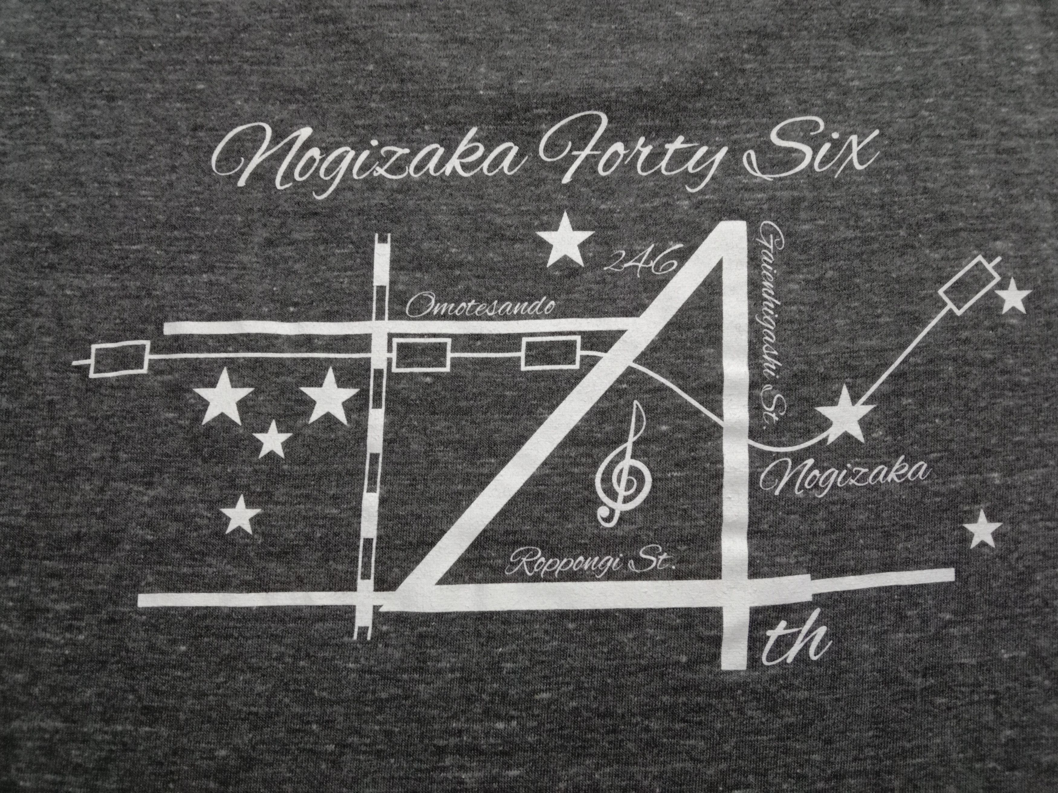 Japanese Brand T-shirt Nogizaka46 Made By Sayuri Inoe & Hori Miona Original Size US L / EU 52-54 / 3 - 4 Thumbnail