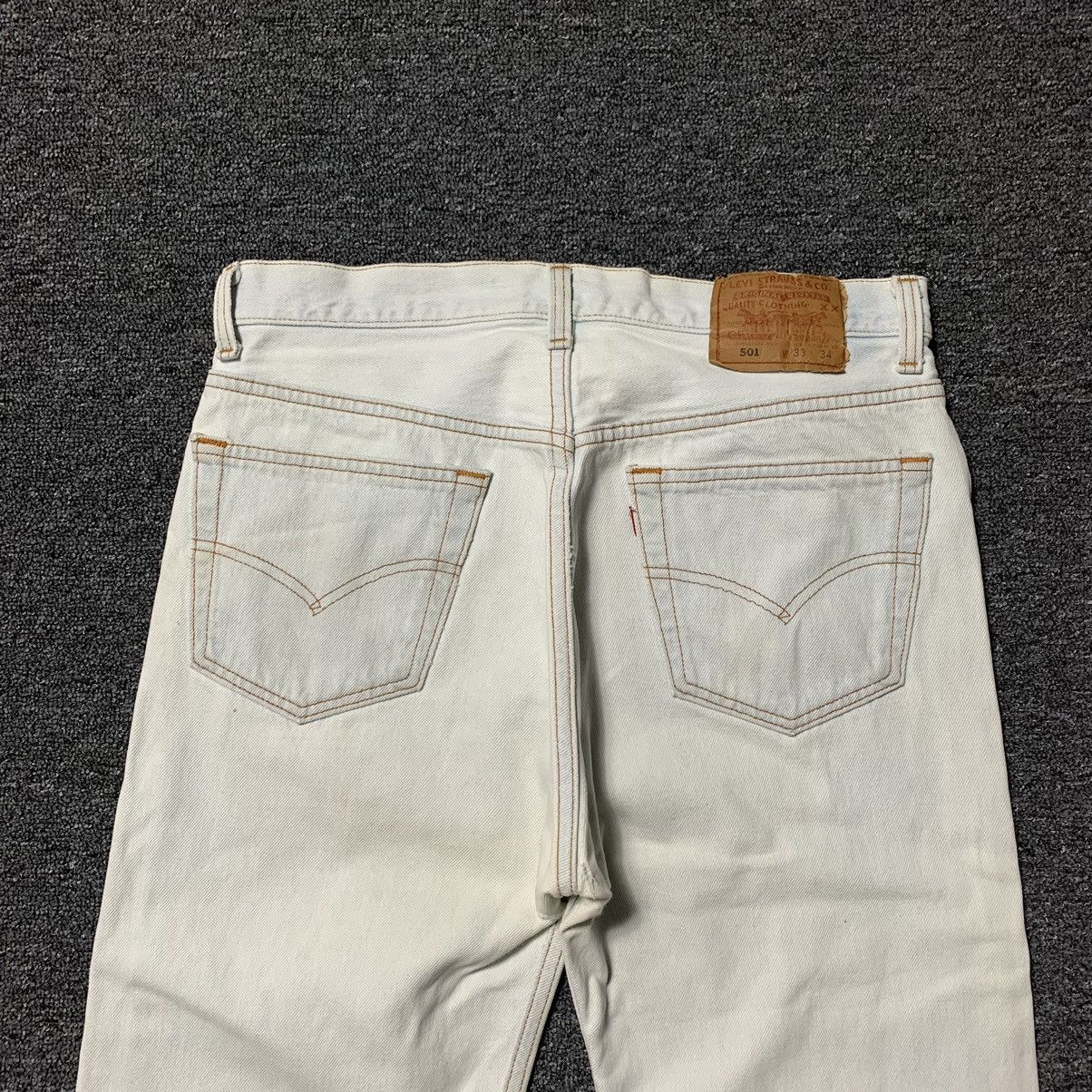 Levi's 80s Vintage Levi's 501 Made In USA Distressed Jeans 33x32 Size US 33 - 2 Thumbnail