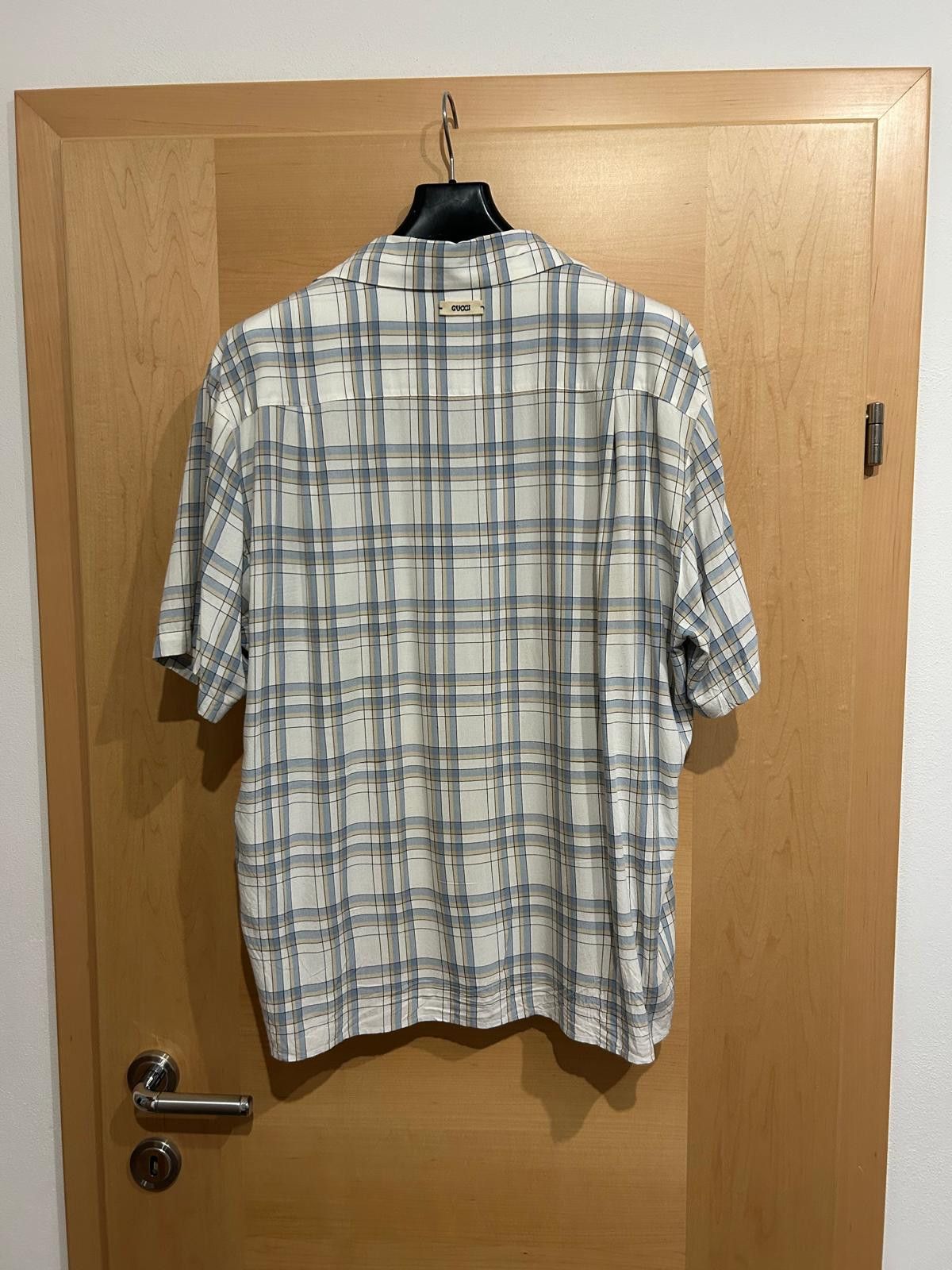 Gucci Gucci Short-Sleeved Shirt with Crinkle Effect Size US L / EU 52-54 / 3 - 2 Thumbnail