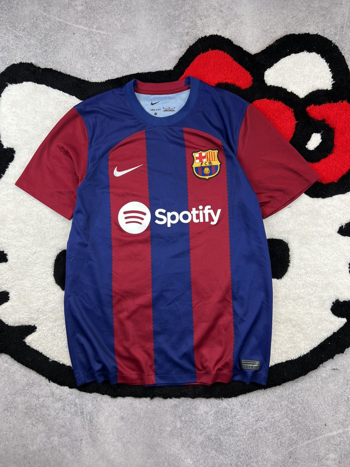 Nike Fc Barcelona Nike 2023/24 Gundogan Football Soccer Jersey Size US M / EU 48-50 / 2 - 5 Thumbnail