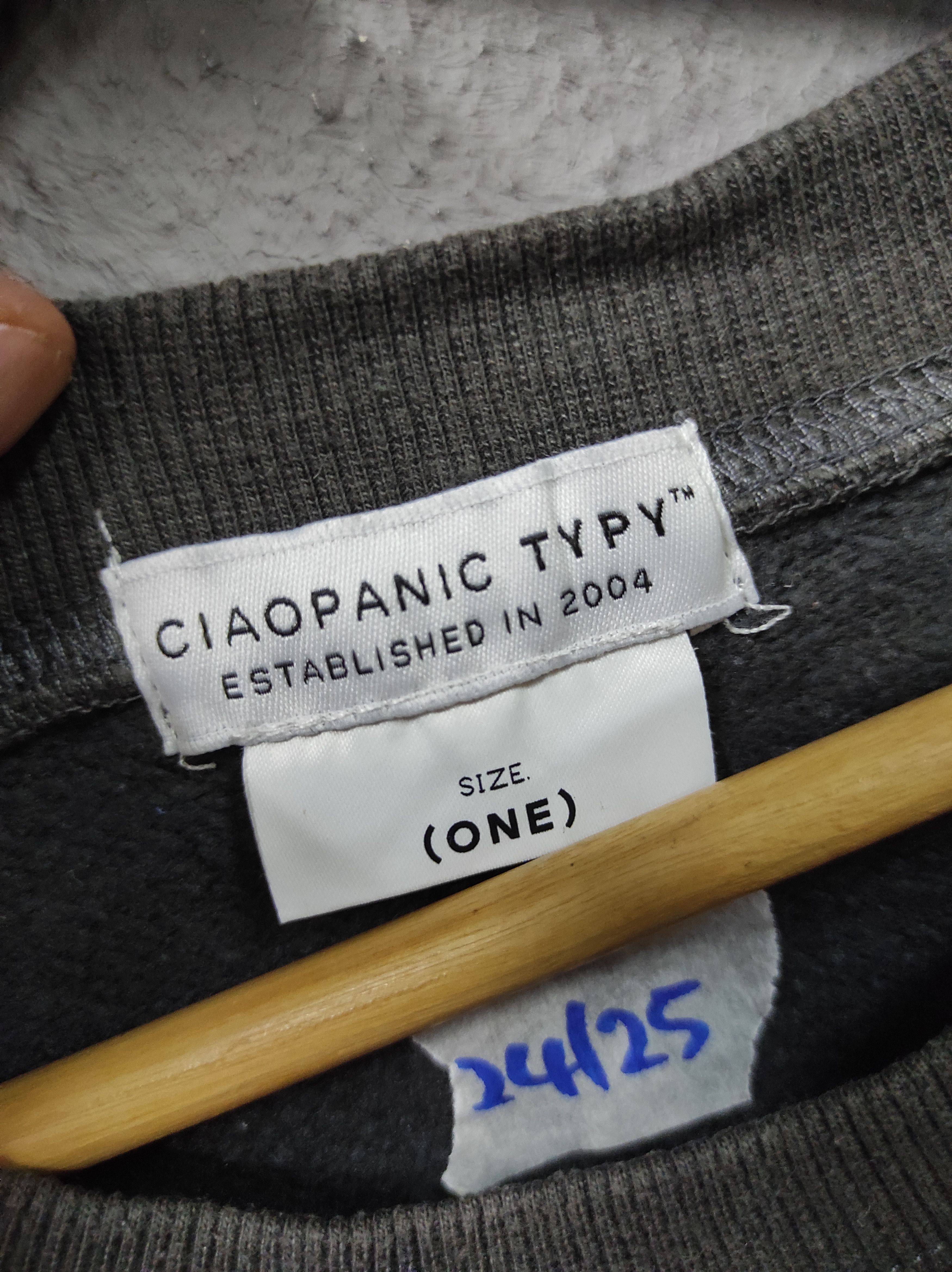 Ciaopanic CIAOPANIC TYPY 2004 MOTEL SWEATSHIRT OVERSIZED BAGGY Size ONE SIZE - 6 Thumbnail
