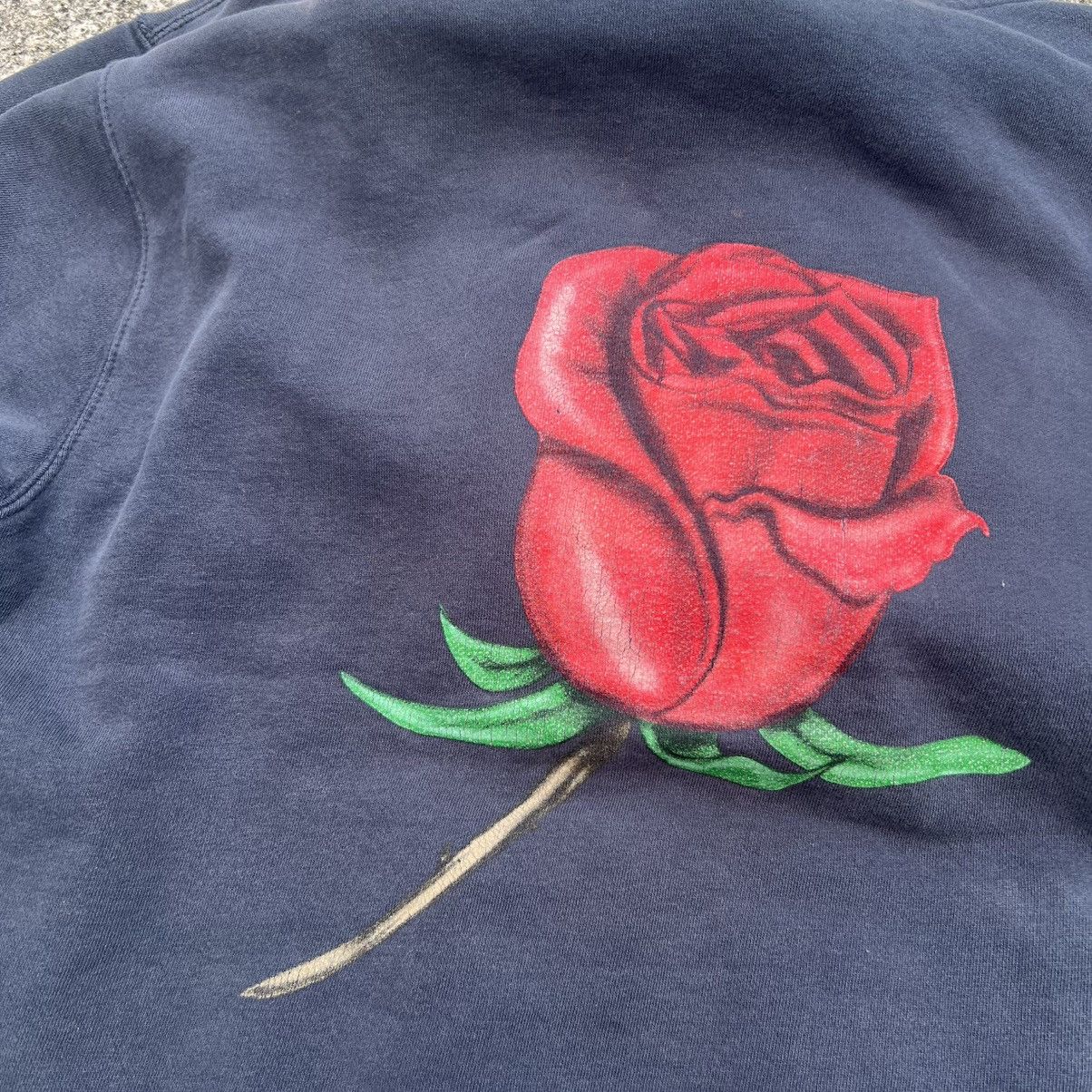 Obey “OBEY” DISTRESS ROSE PRINT HOODIE Size US M / EU 48-50 / 2 - 16 Thumbnail