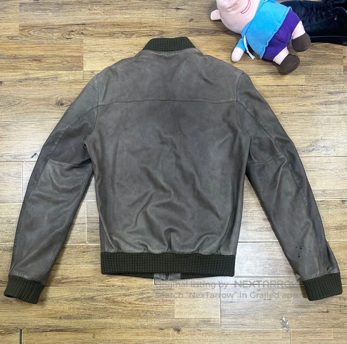 Other Italian Luxury DG Men's Leather Jacket. Size US L / EU 52-54 / 3 - 2 Thumbnail