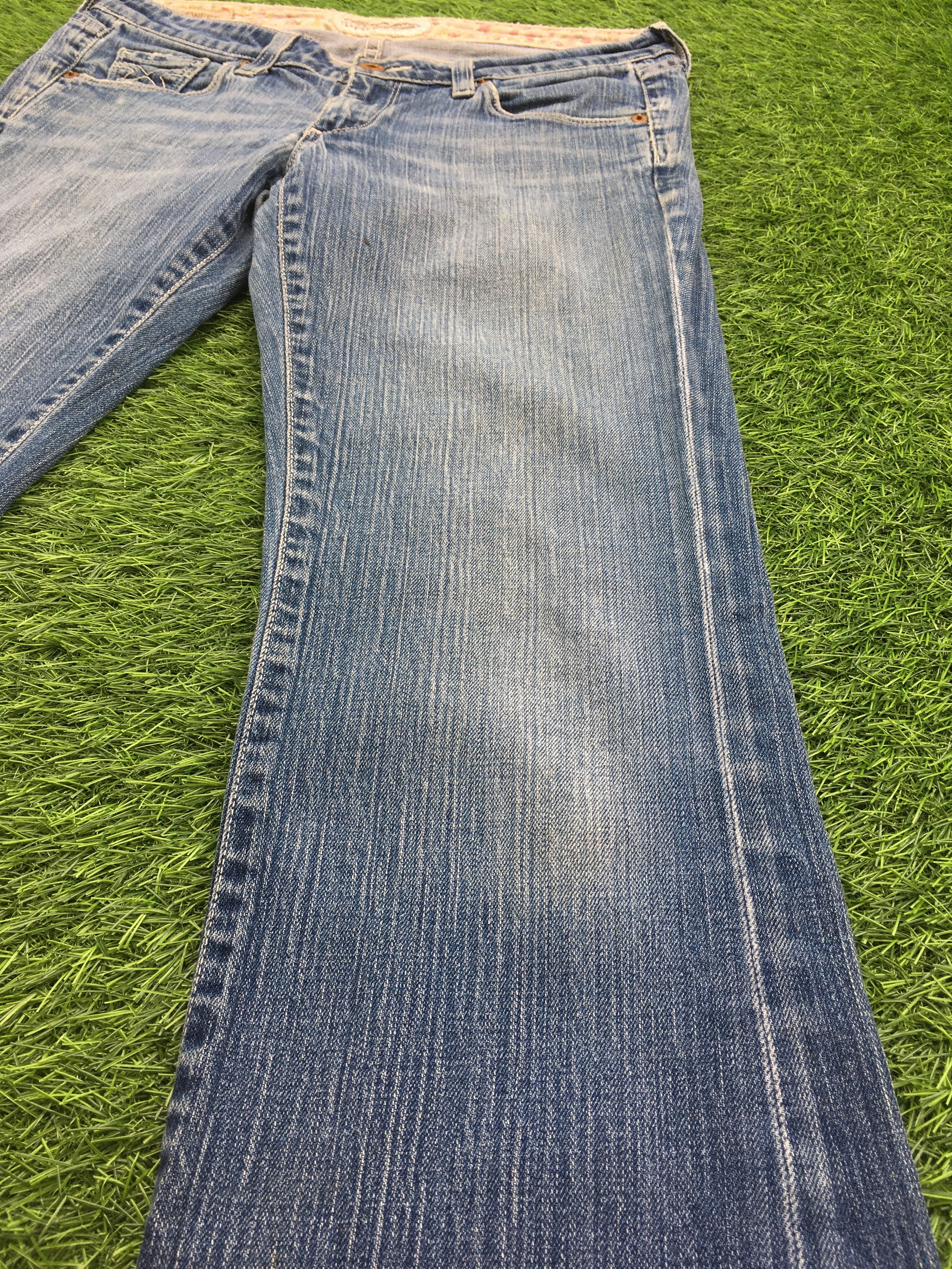 Big Star × If Six Was Nine × Japanese Brand Big Star Flared Jeans Distressed Jeans D-984 Size US 29 - 6 Thumbnail