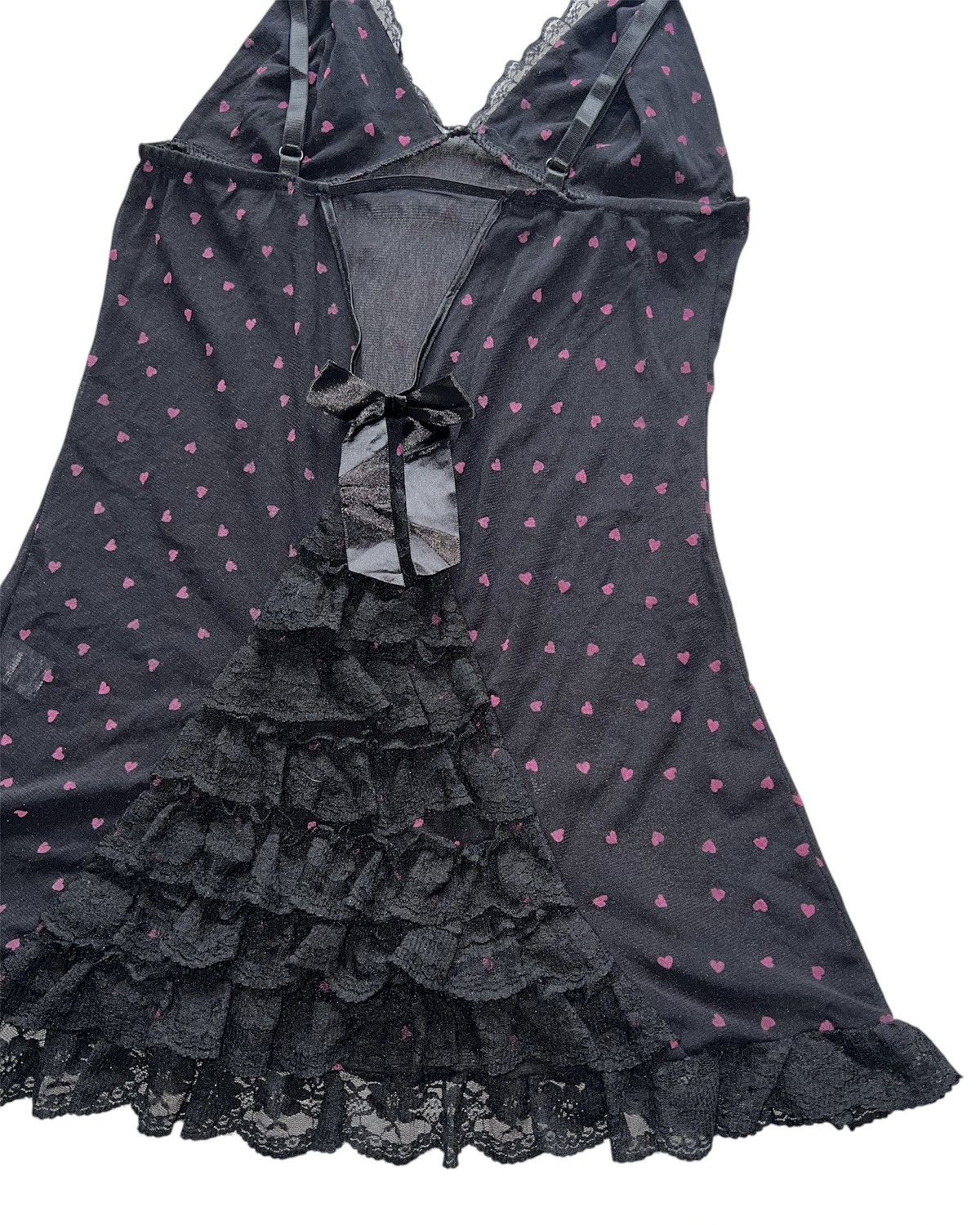 Japanese Brand Vintage Y2K see through mini dress 🔮💖 Size S / US 4 / IT 40 - 3 Thumbnail