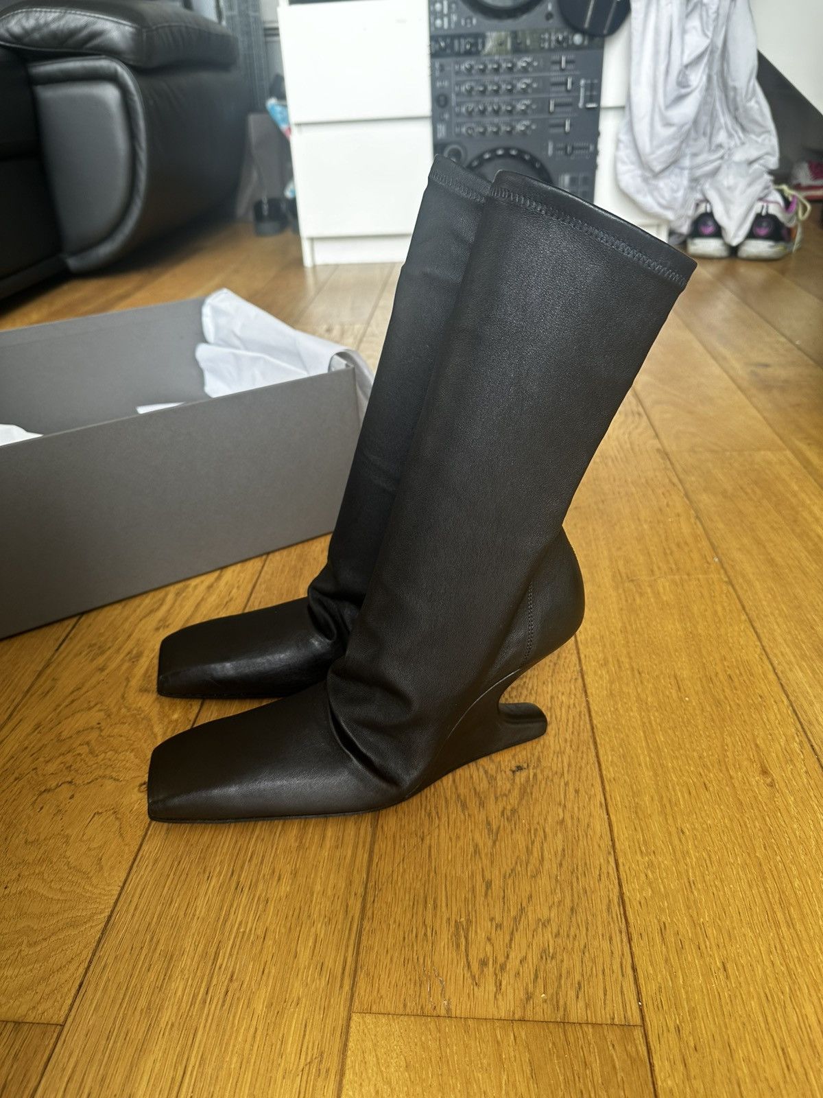 Rick Owens Boots Rick Owens Cantilever 8 sock Size US 6 / IT 36 - 5 Thumbnail