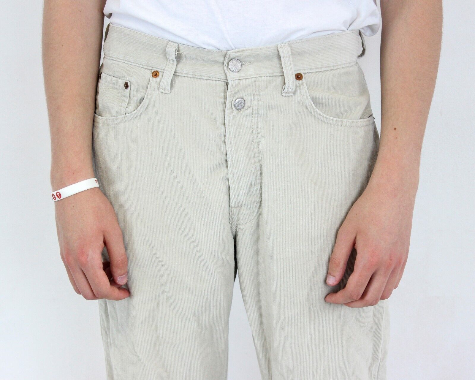 Replay Vintage 901 W34 L32 Corduroy Made in Italy Pants trousers Size US 34 / EU 50 - 2 Thumbnail