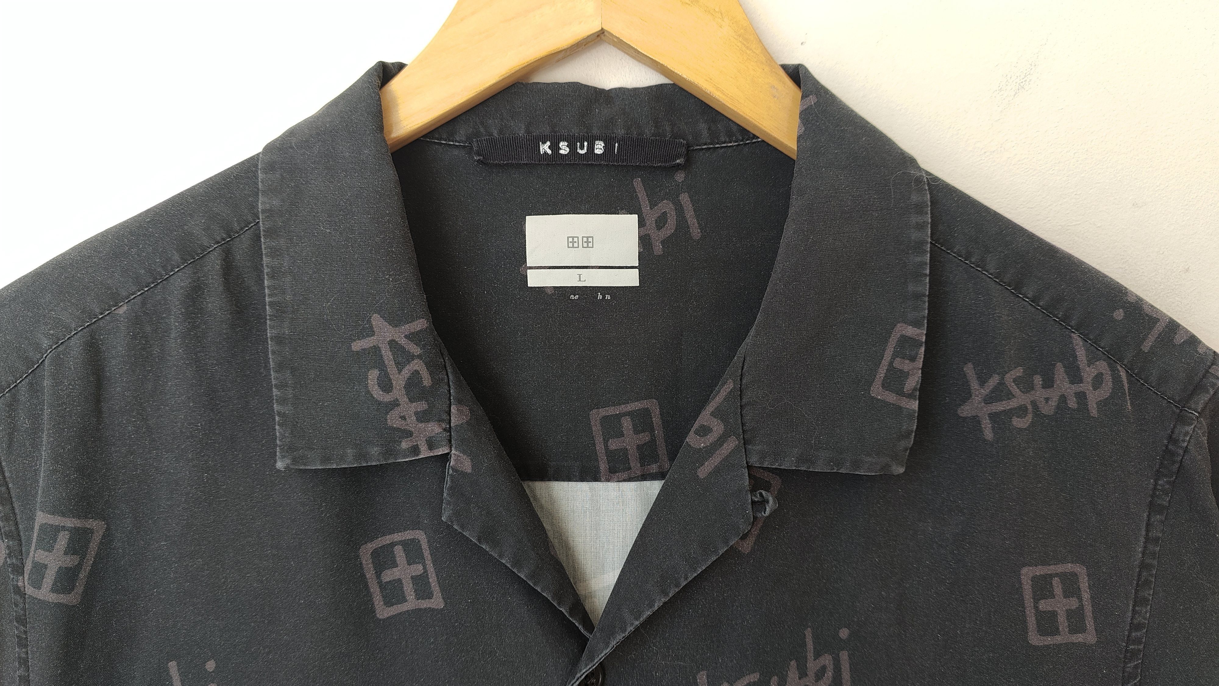 Ksubi Ksubi Logo Box Resort Short Sleeve Button Tencel Shirt Size US M / EU 48-50 / 2 - 3 Thumbnail
