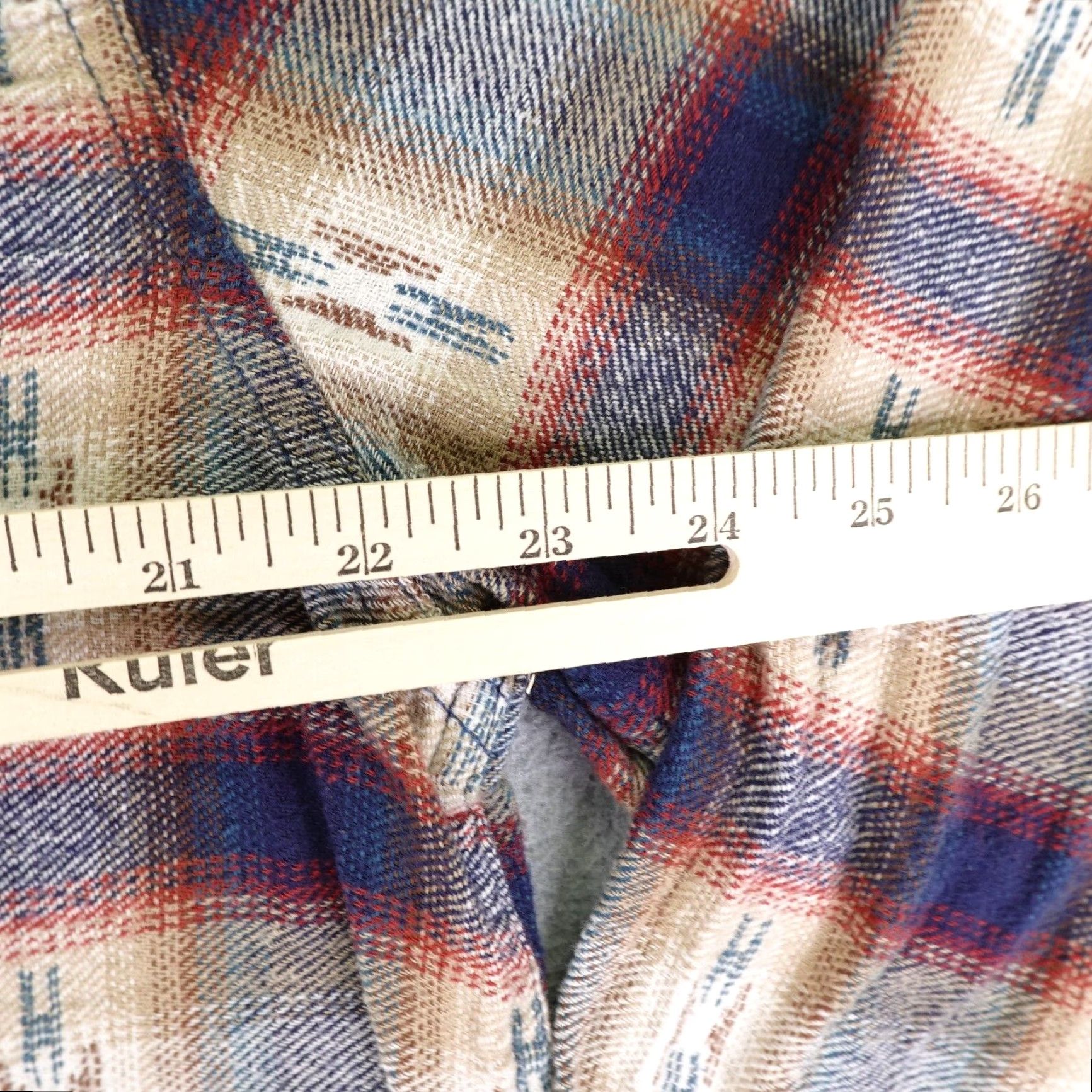 Vintage VINTAGE Moon Shrine Button Up Shirt Road Western Casual Plaid Blue XL Mens Button-Up Shirt Size US XL / EU 56 / 4 - 7 Thumbnail